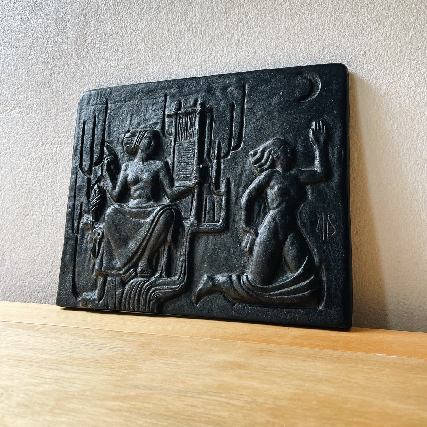 Cast Iron Wall Relief