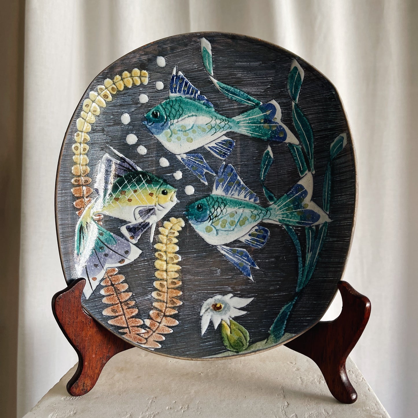 Ceramic Plate by Tilgmans Keramik