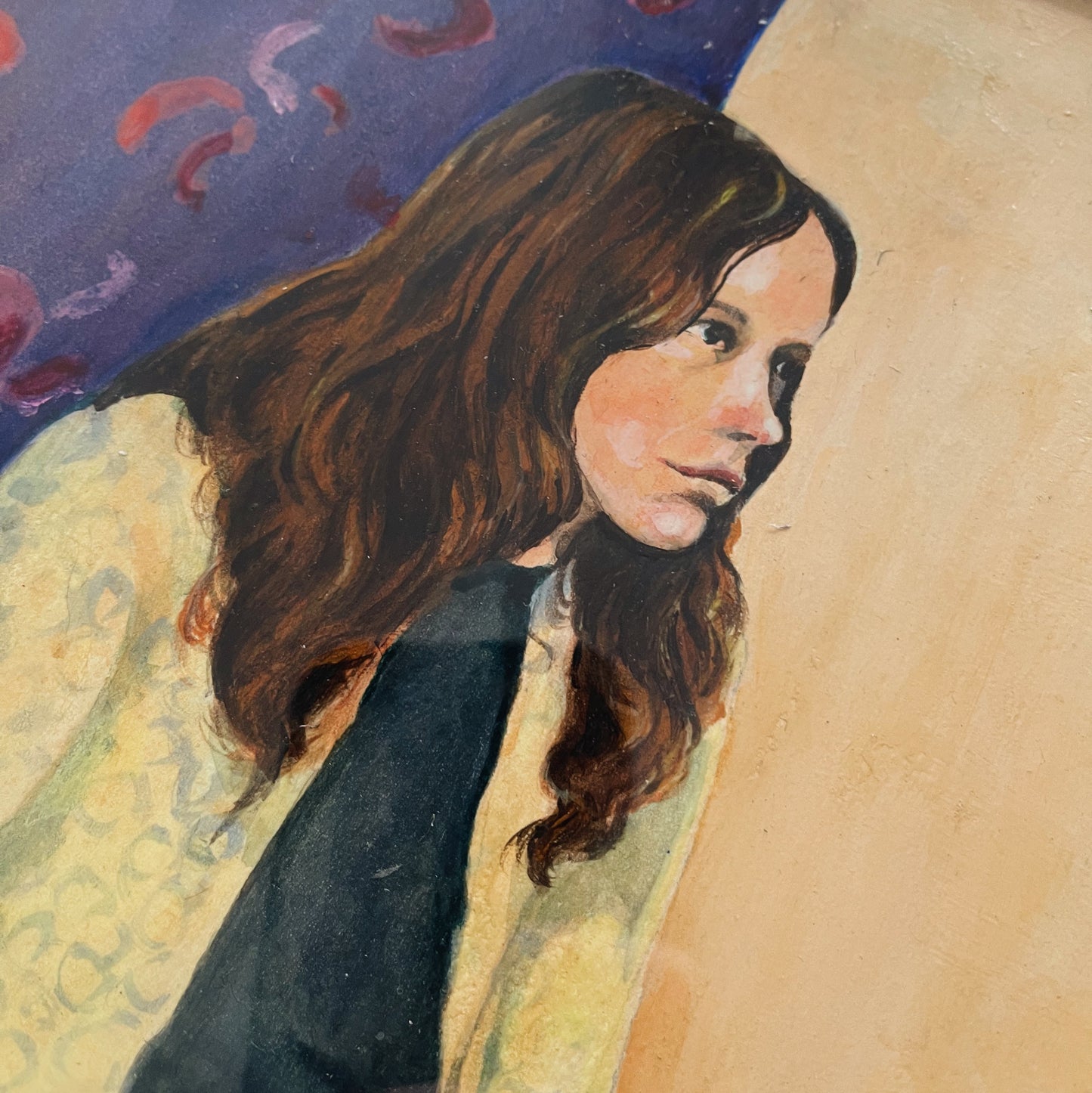 Gouache Portrait I