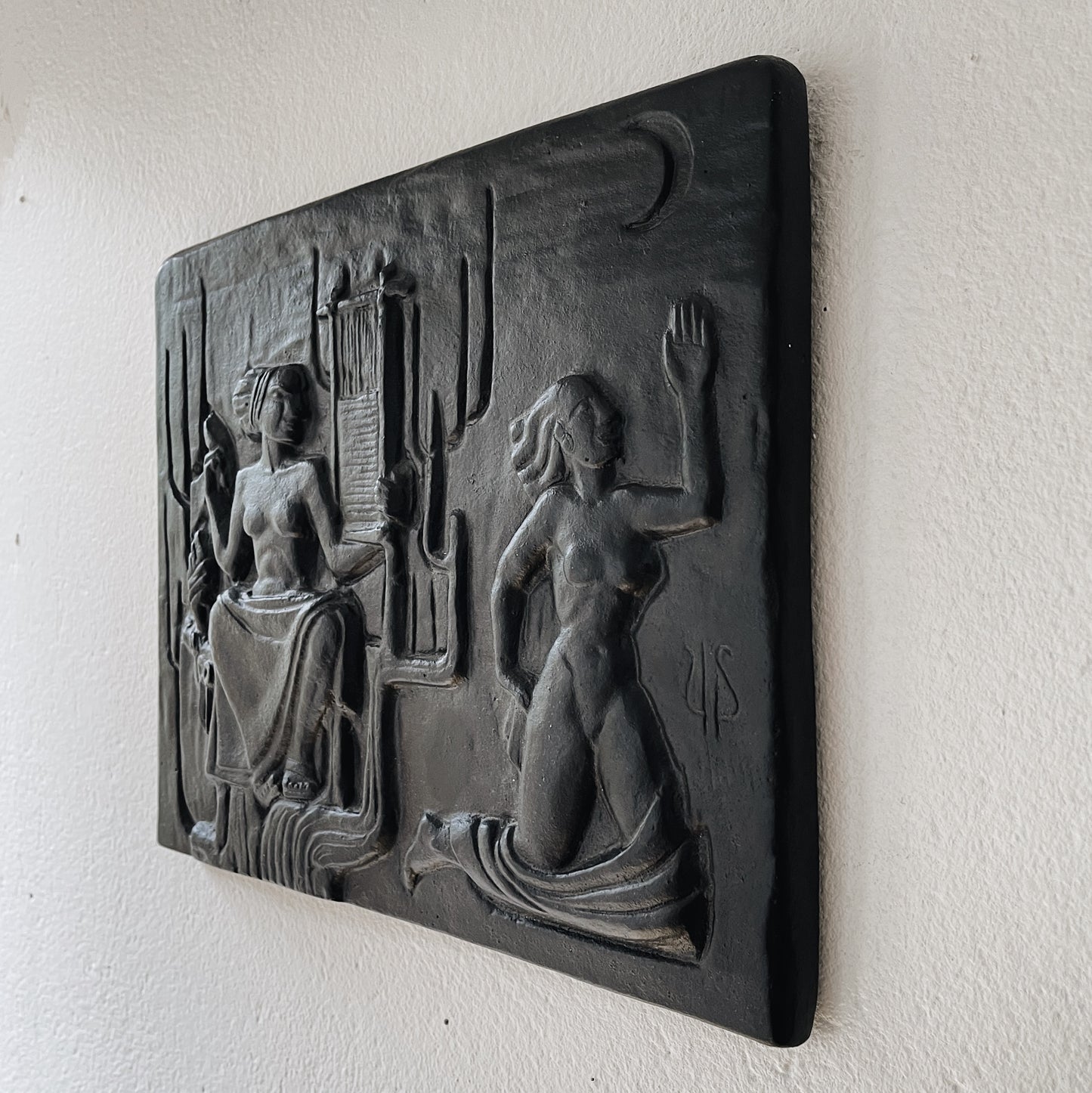 Cast Iron Wall Relief