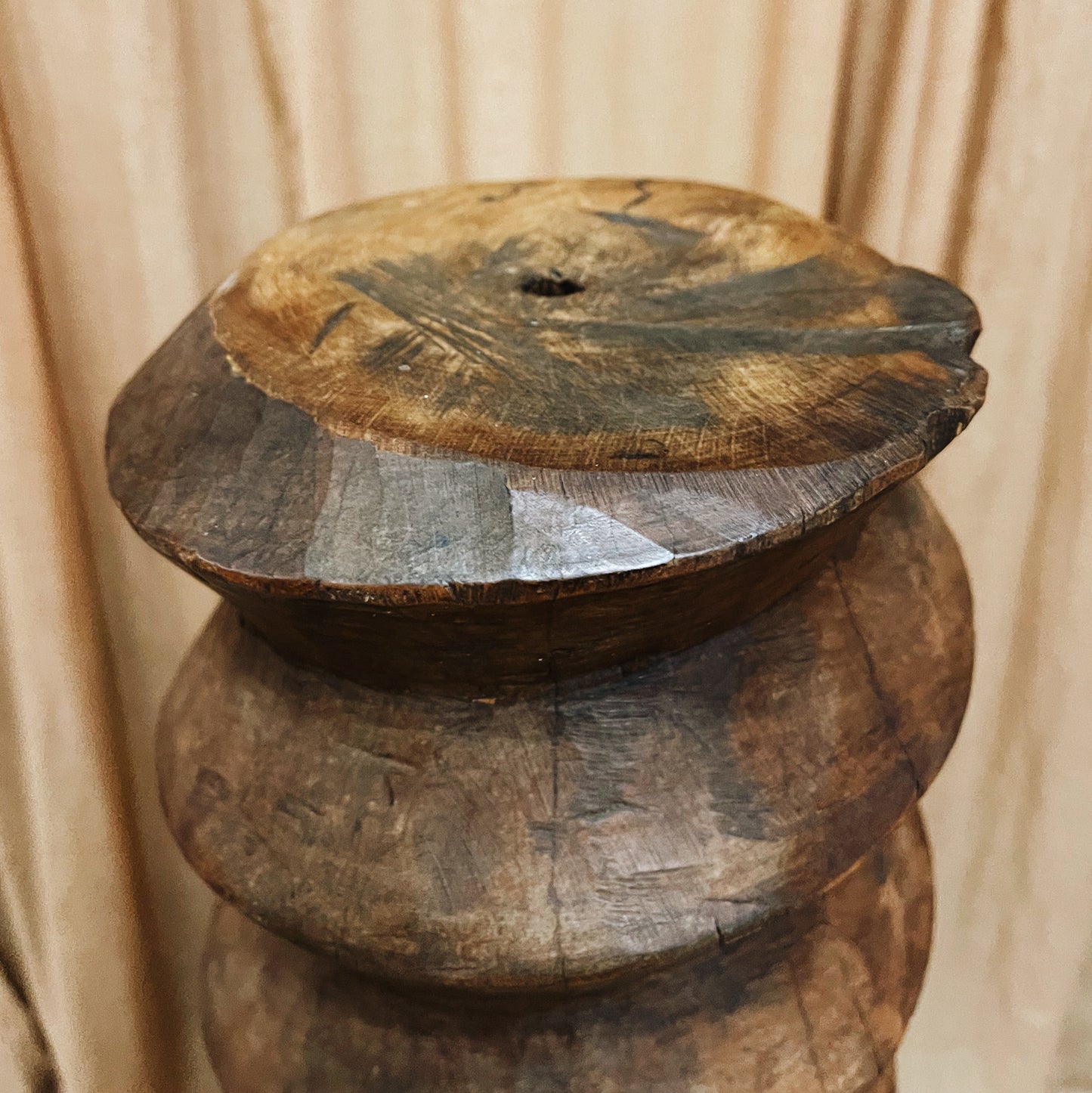 Antique Twisted Plinth
