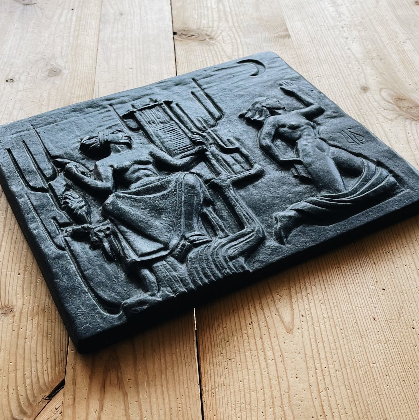 Cast Iron Wall Relief
