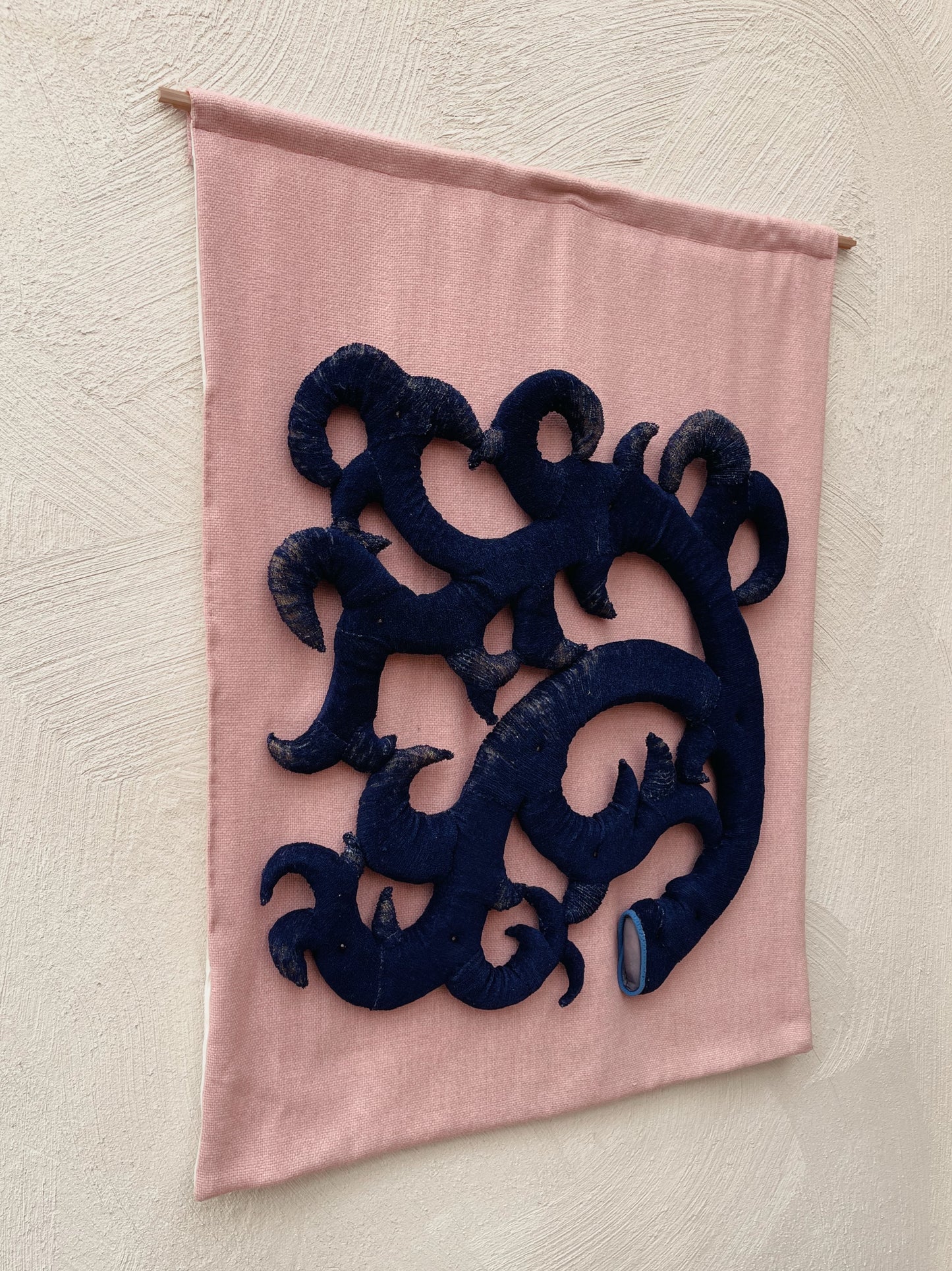 Unique Textile Wall Hanging