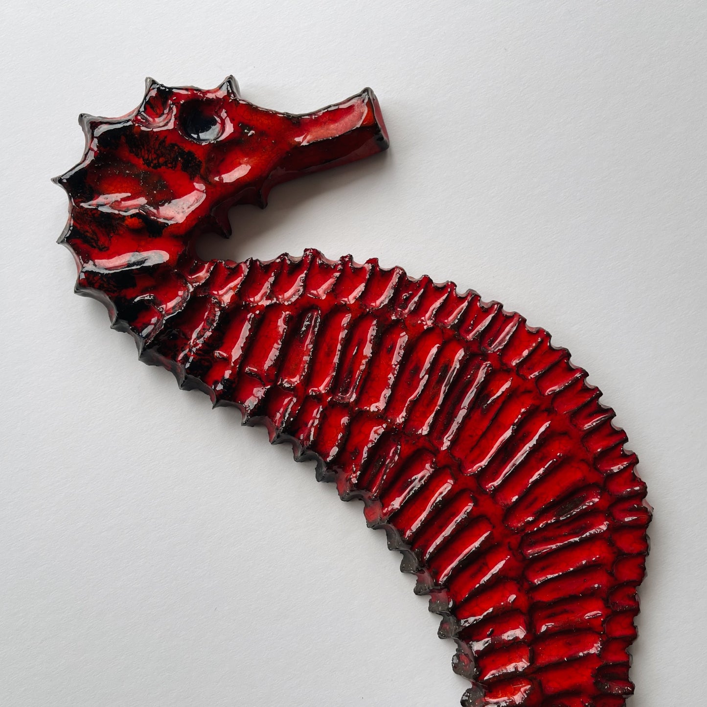 Ceramic Sea-Horse