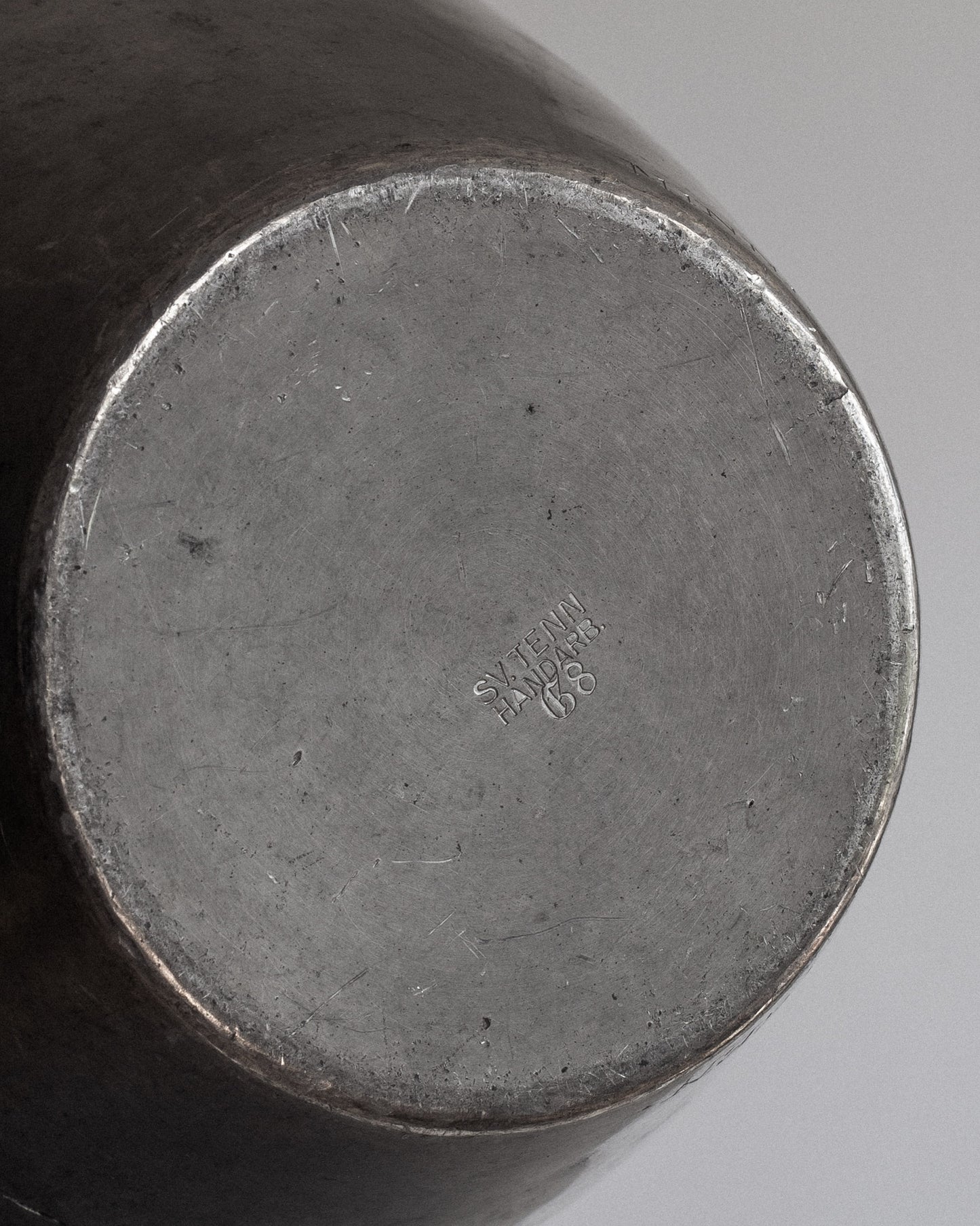 Adam & Eve Pewter Amphora, 1930s