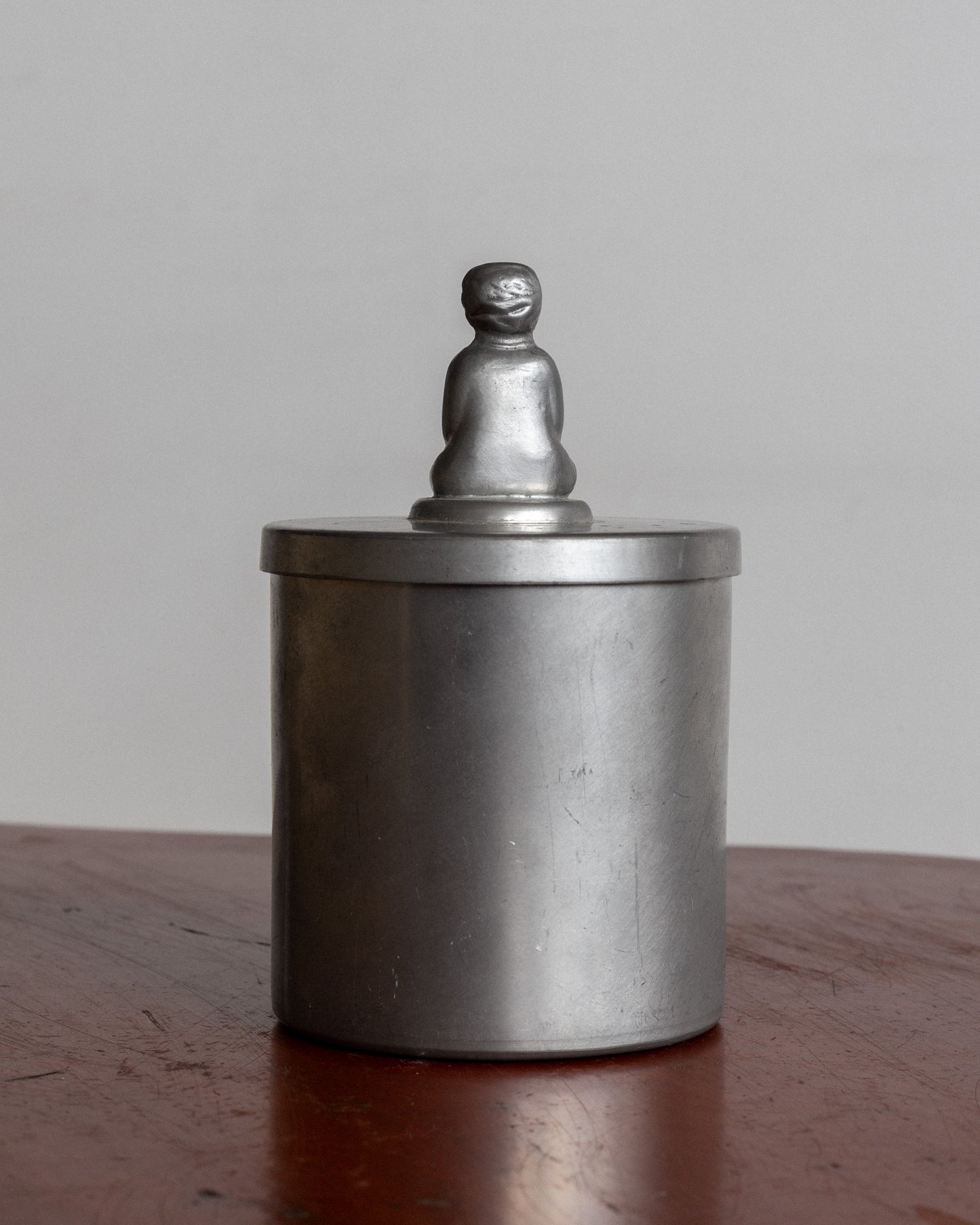 Pewter Box in Egyptian Revival Style