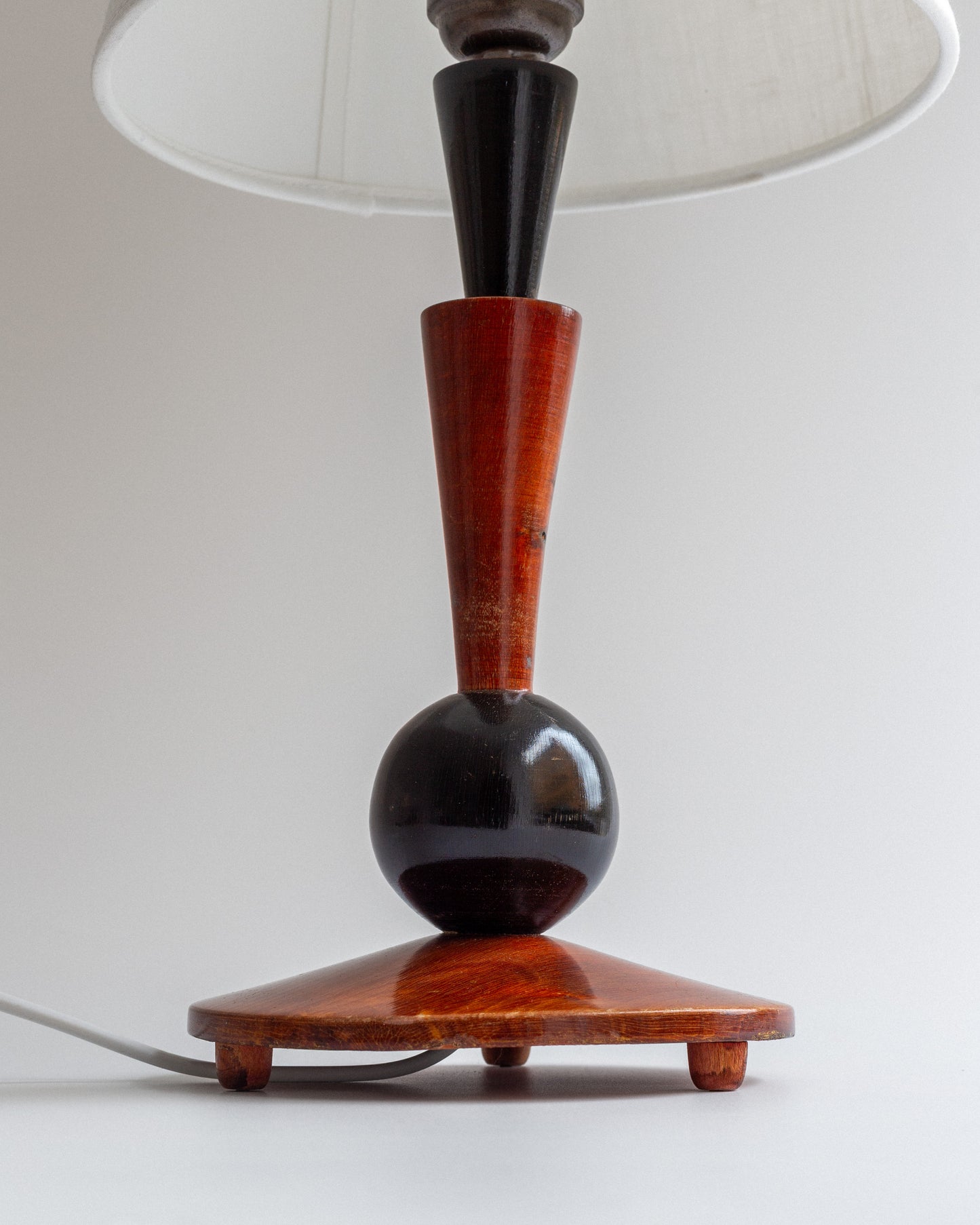 Wooden Table Lamp