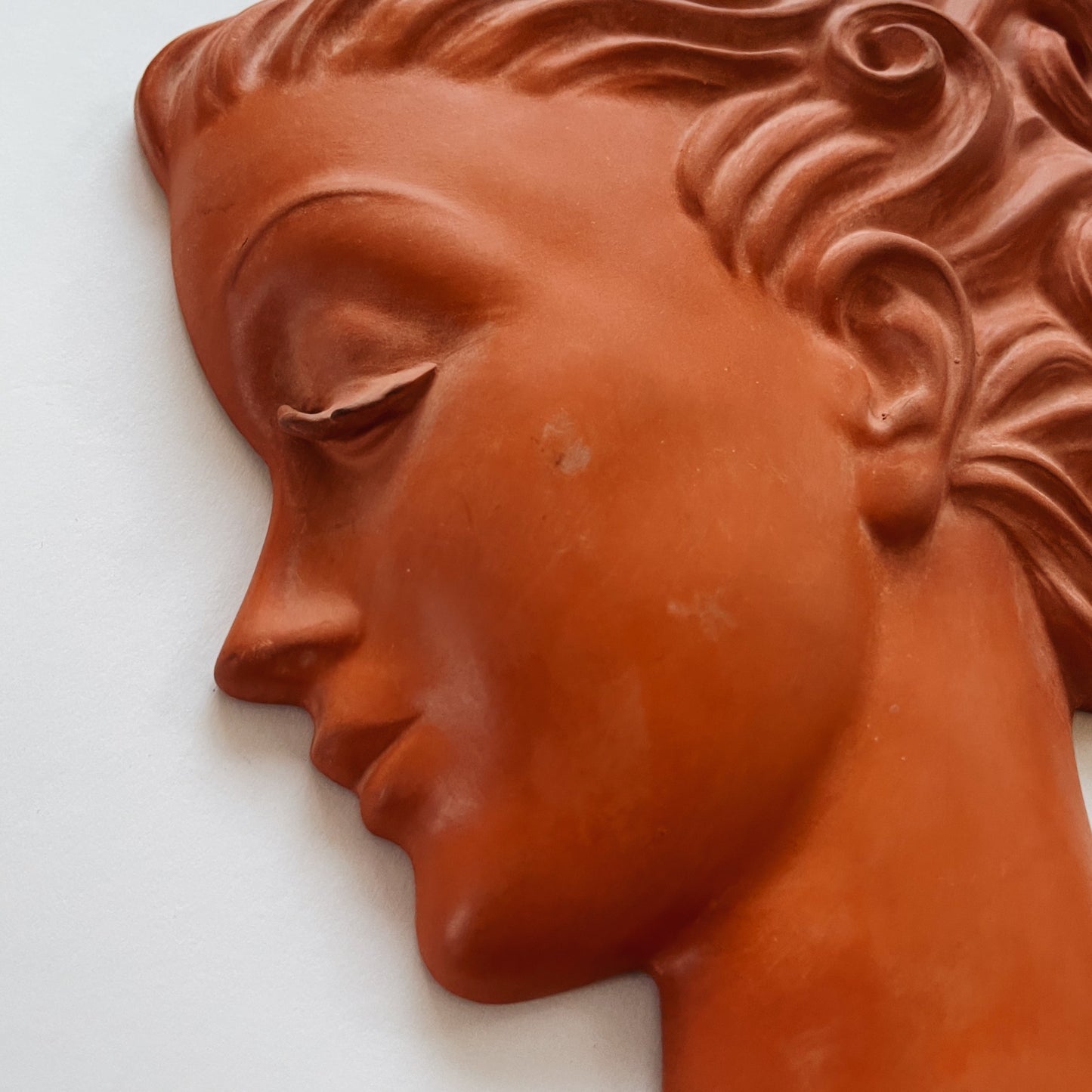 Art Deco Teracotta Wall Mask