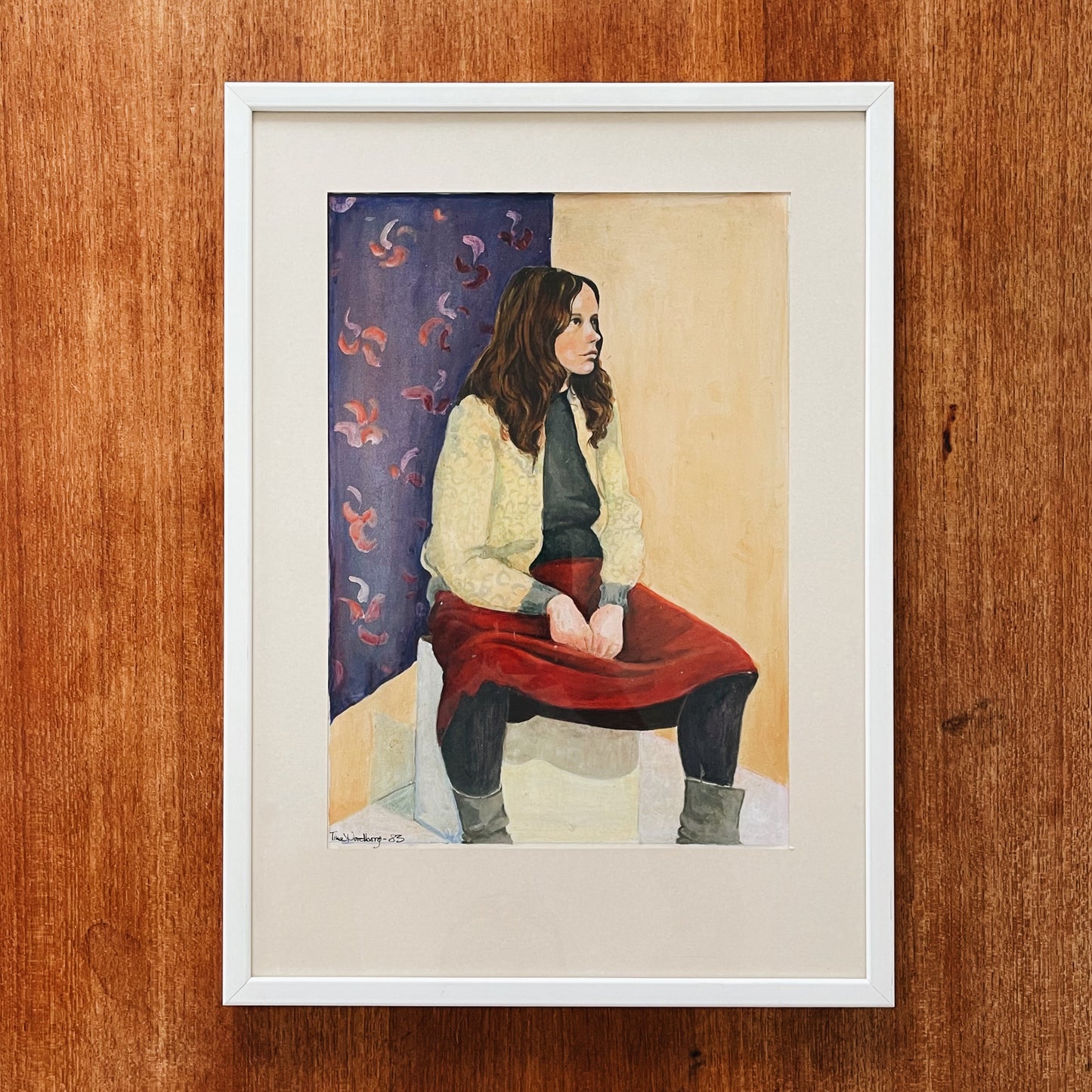 Gouache Portrait I