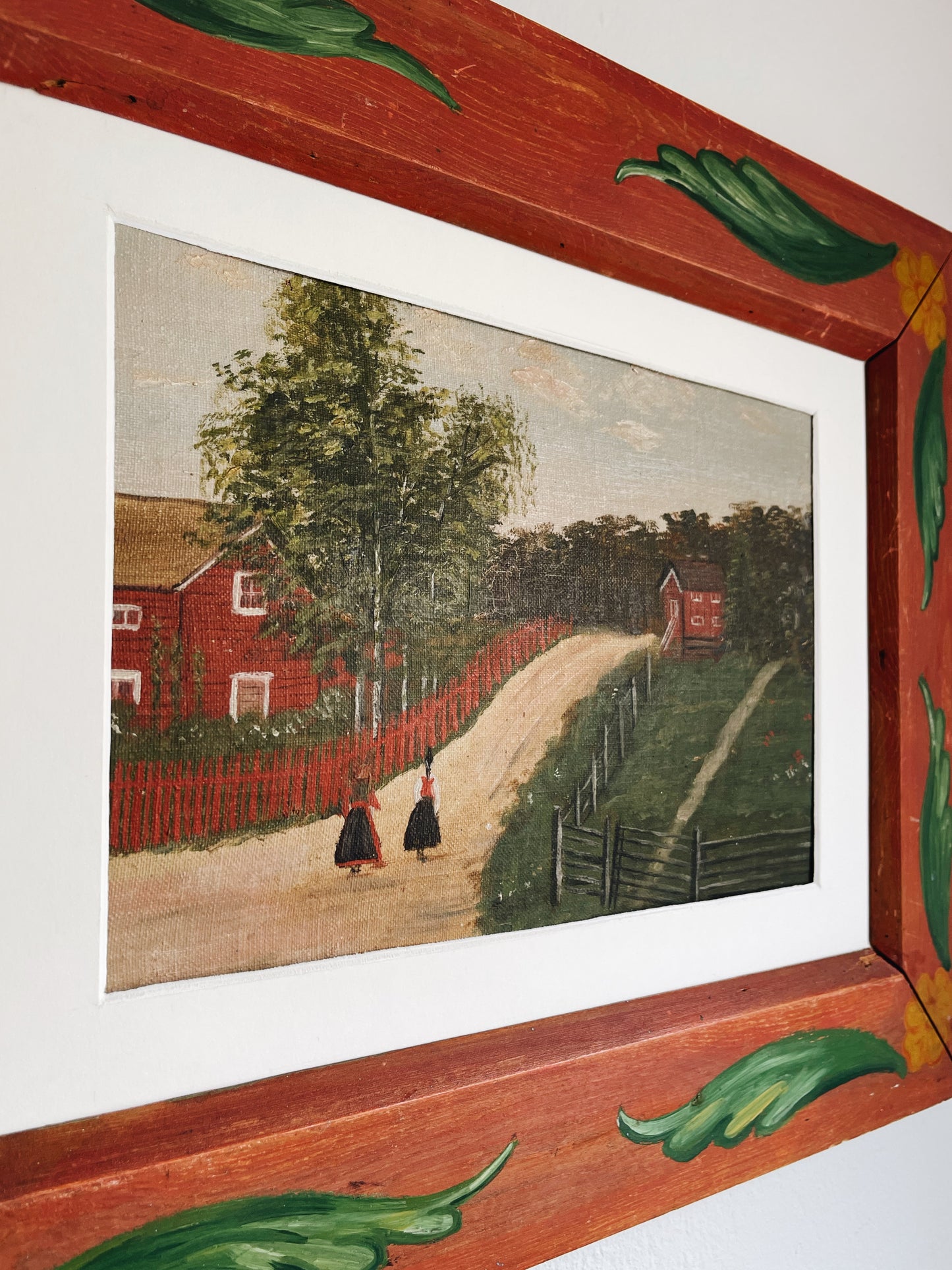 Antique Allmoge Painting