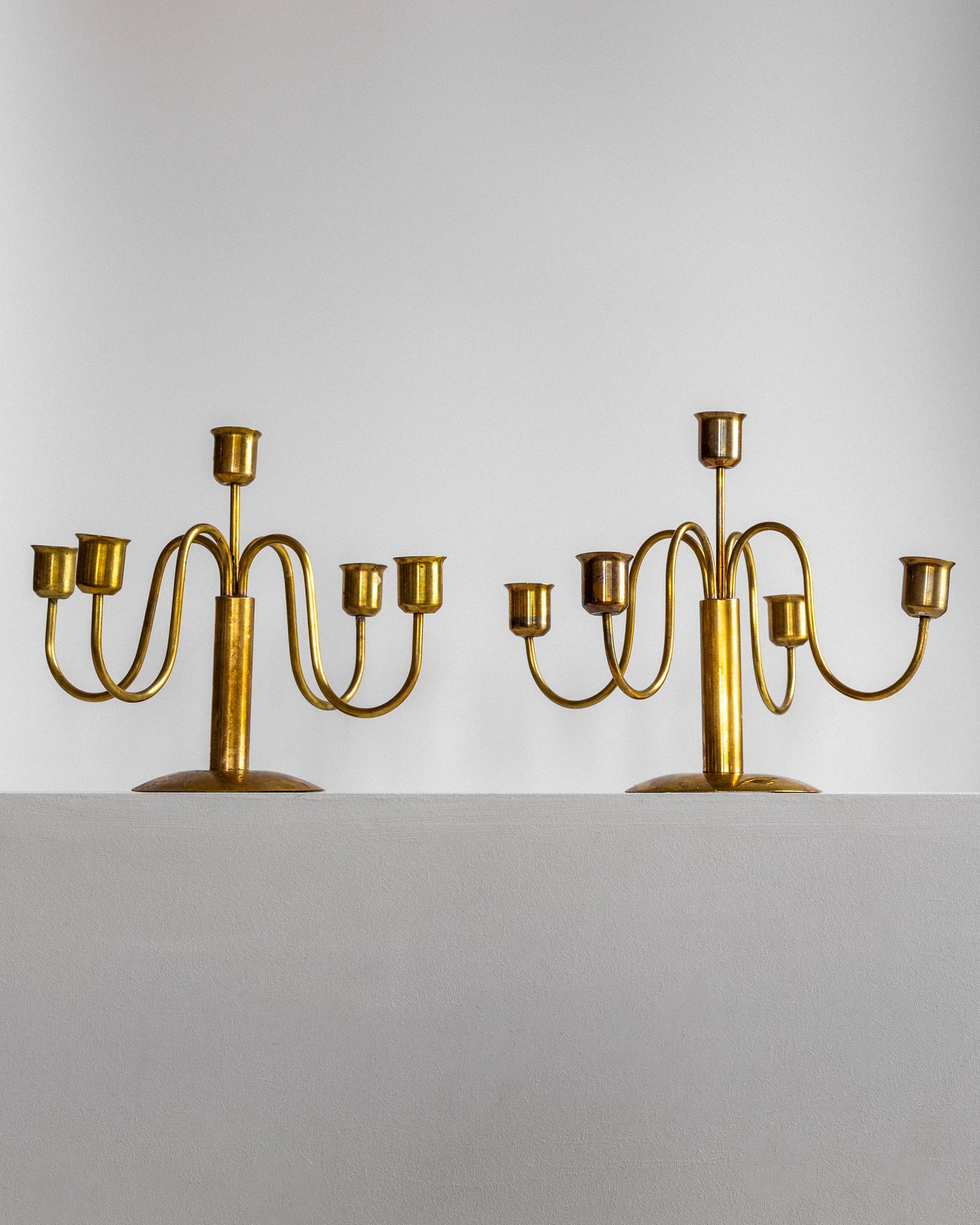 Brass Candelabras