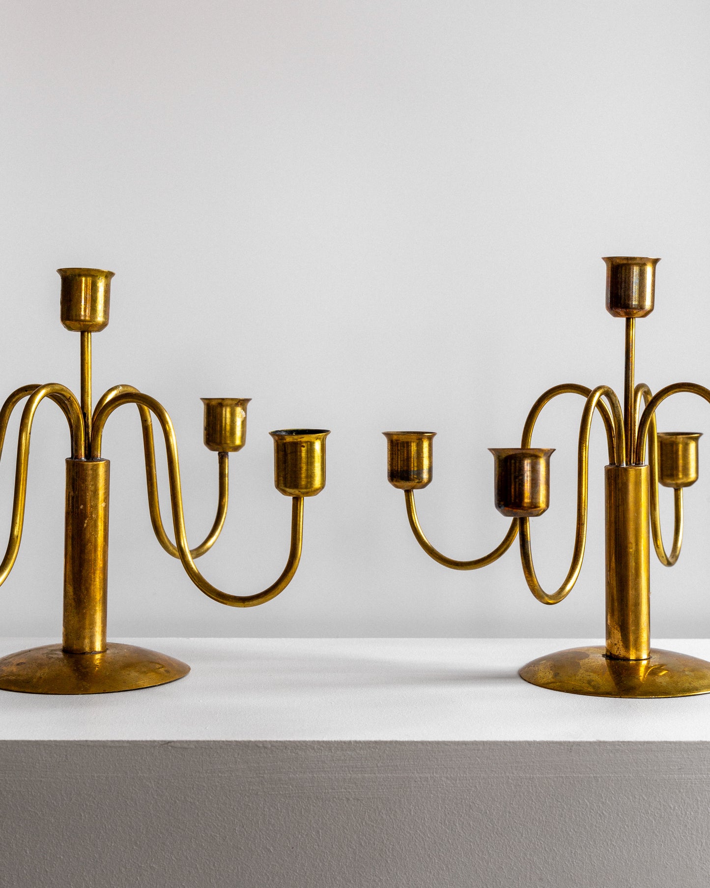 Brass Candelabras