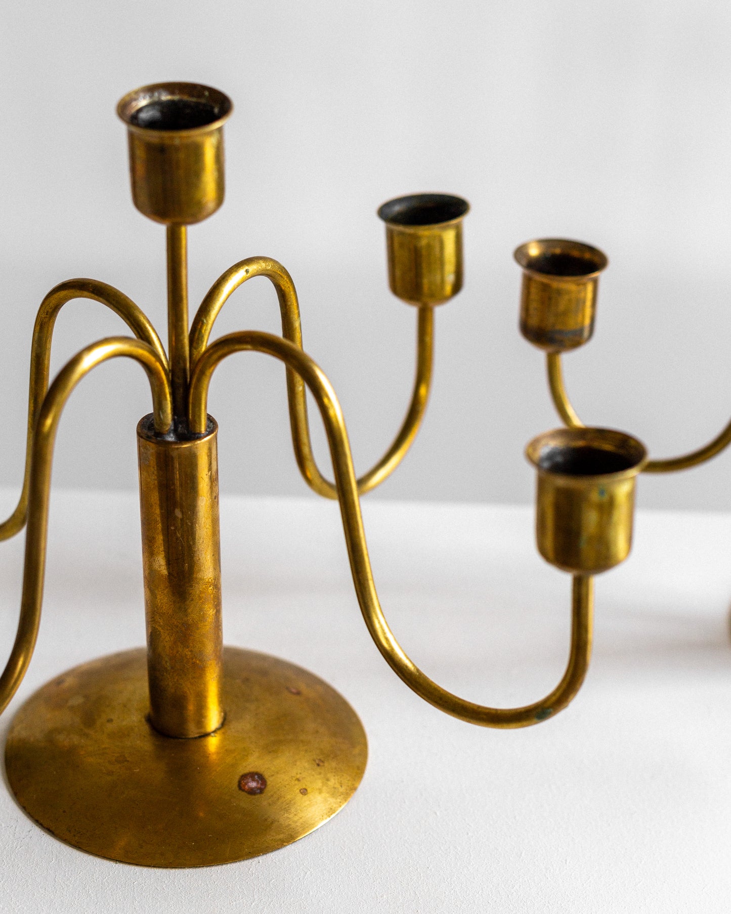 Brass Candelabras