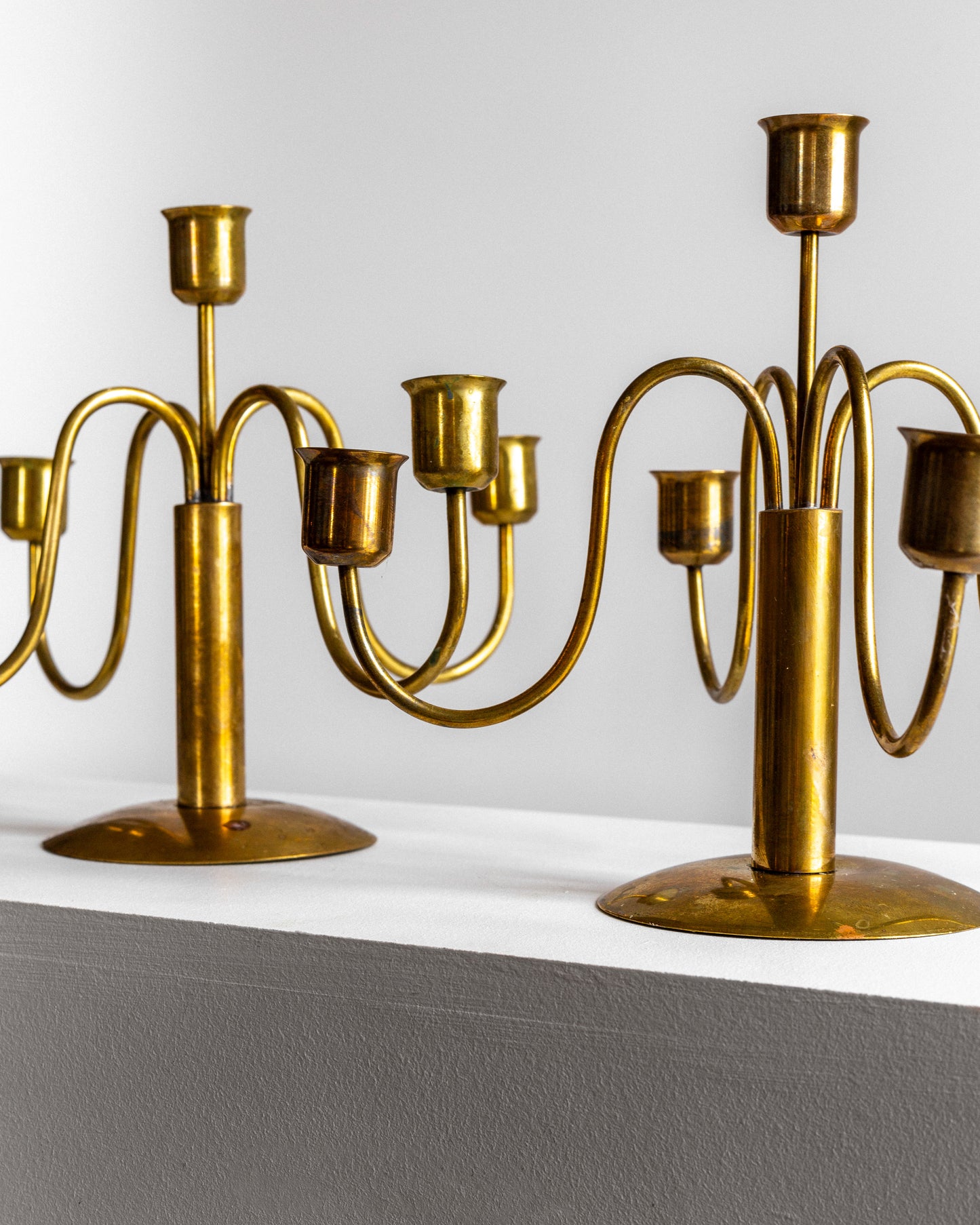 Brass Candelabras