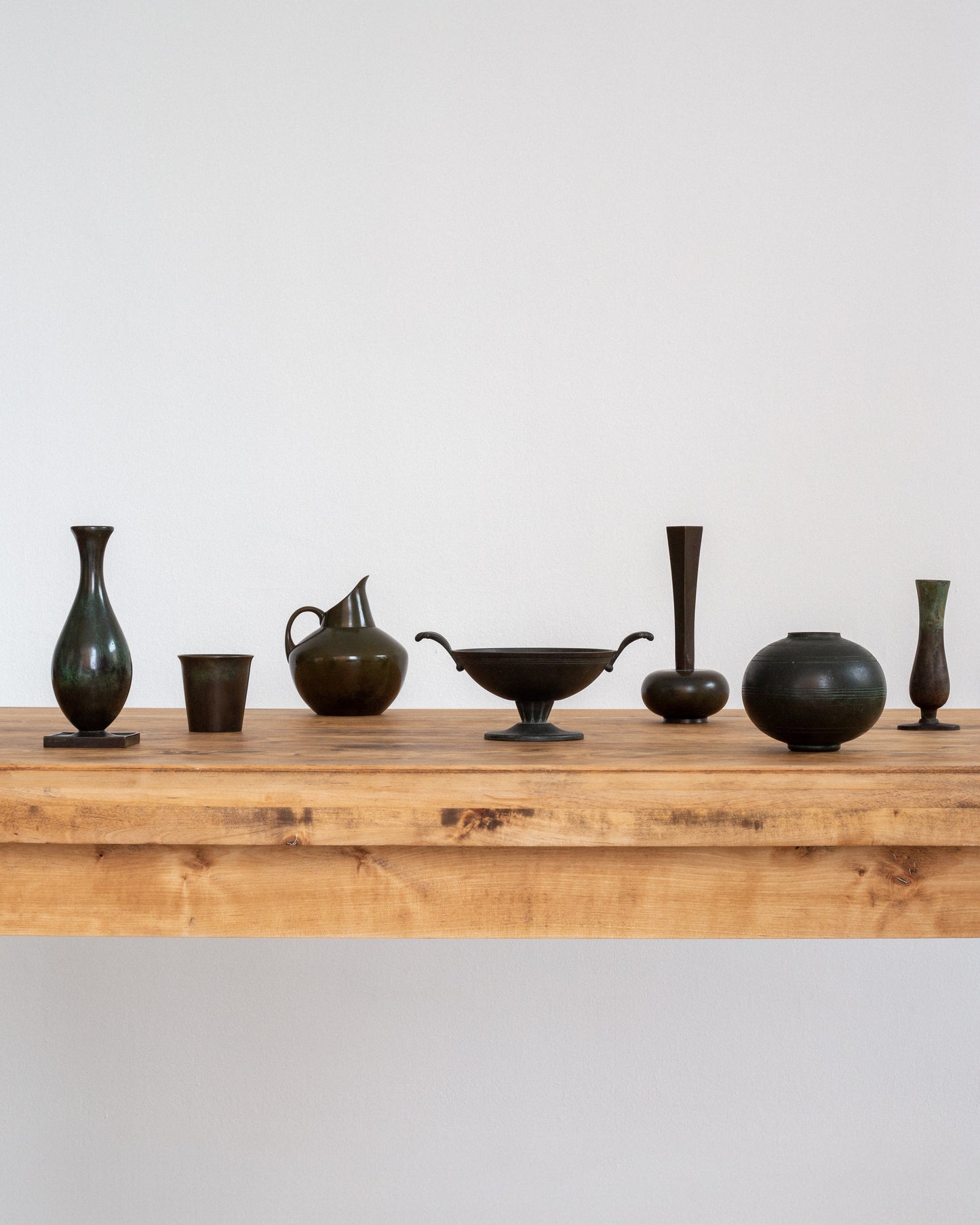 Bronze Pedestal Bowl