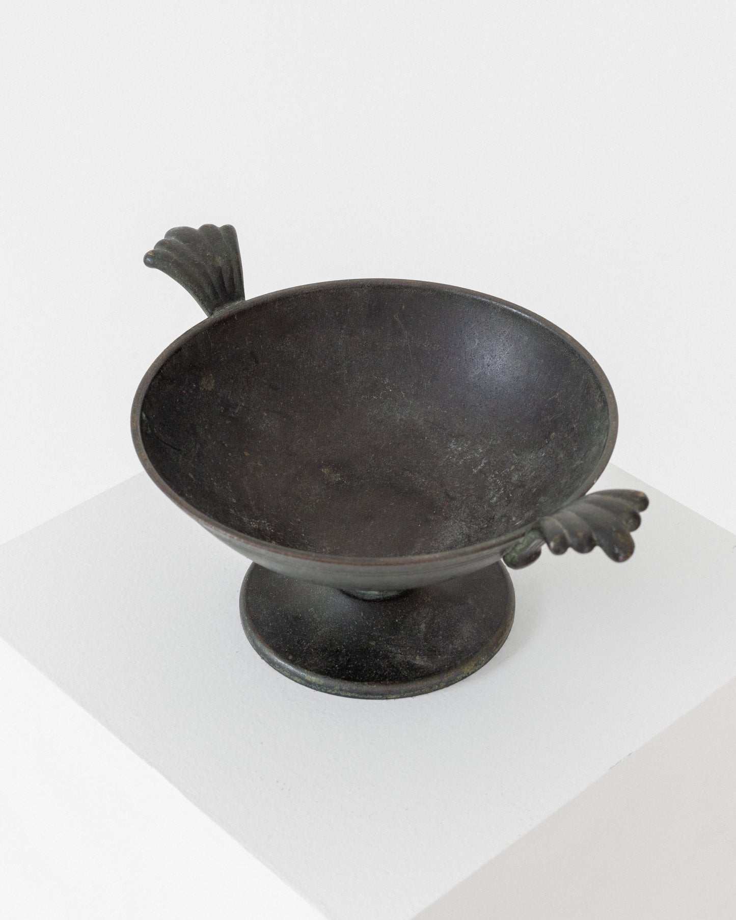 Bronze Pedestal Bowl