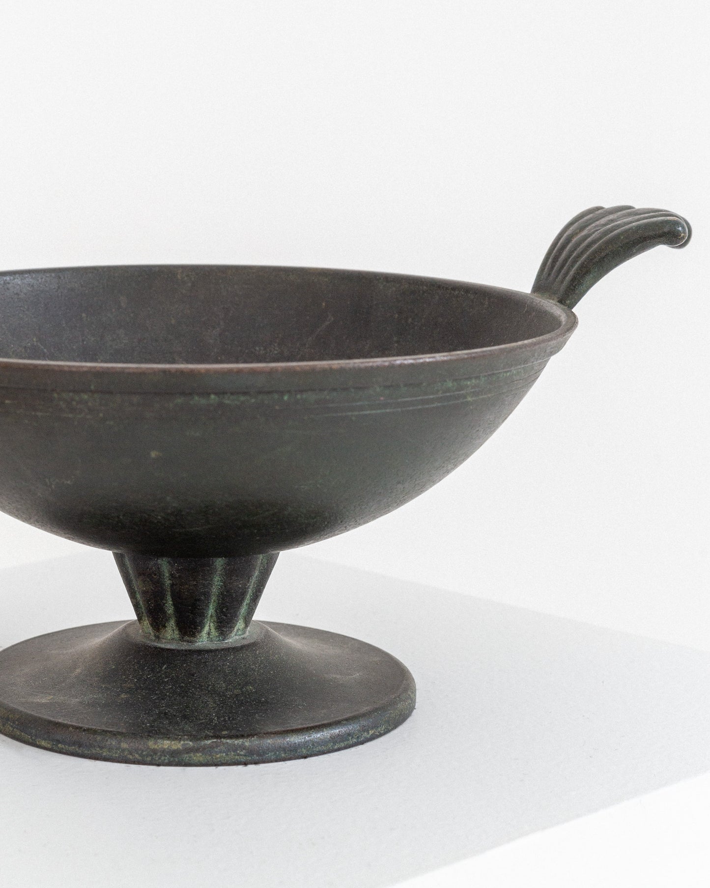 Bronze Pedestal Bowl