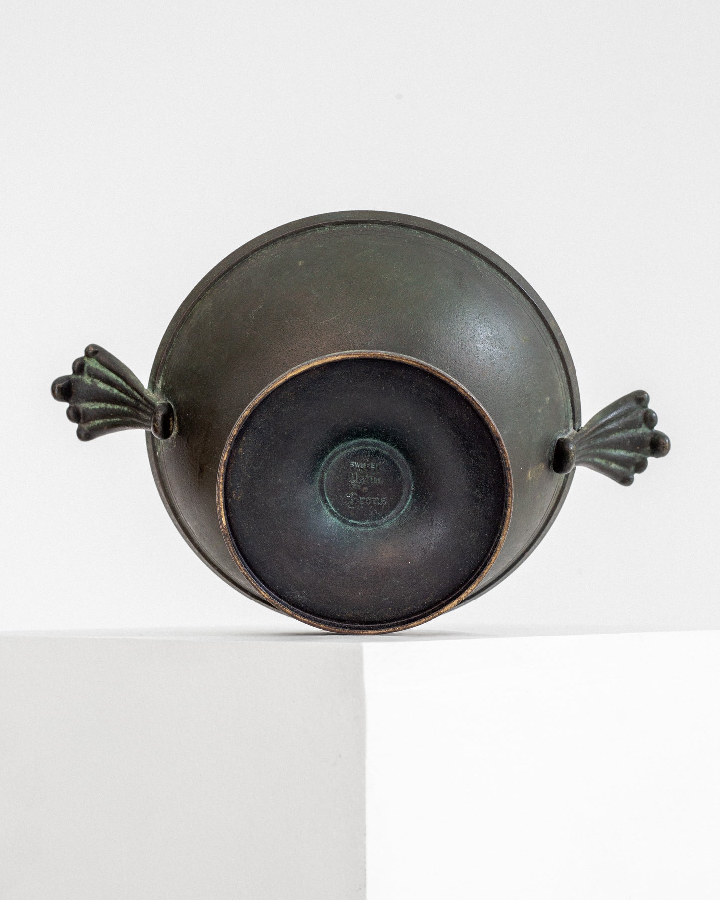 Bronze Pedestal Bowl