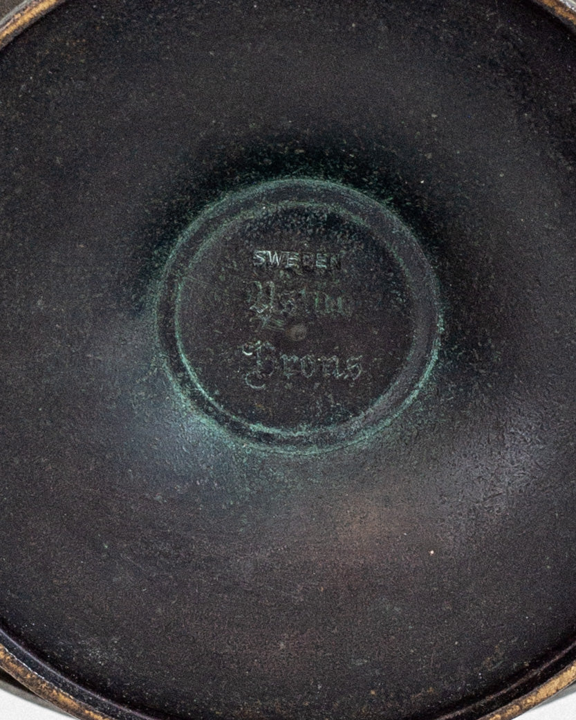 Bronze Pedestal Bowl