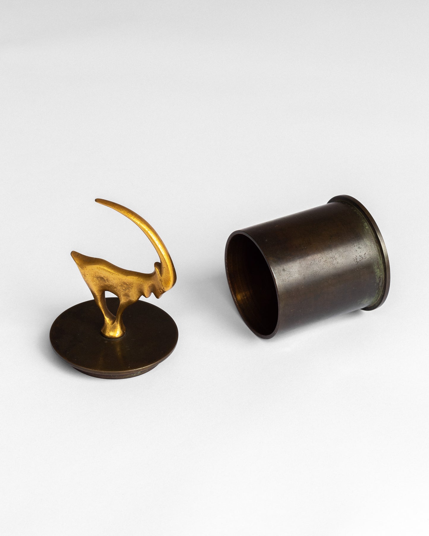 Bronze and Brass Ibex Box
