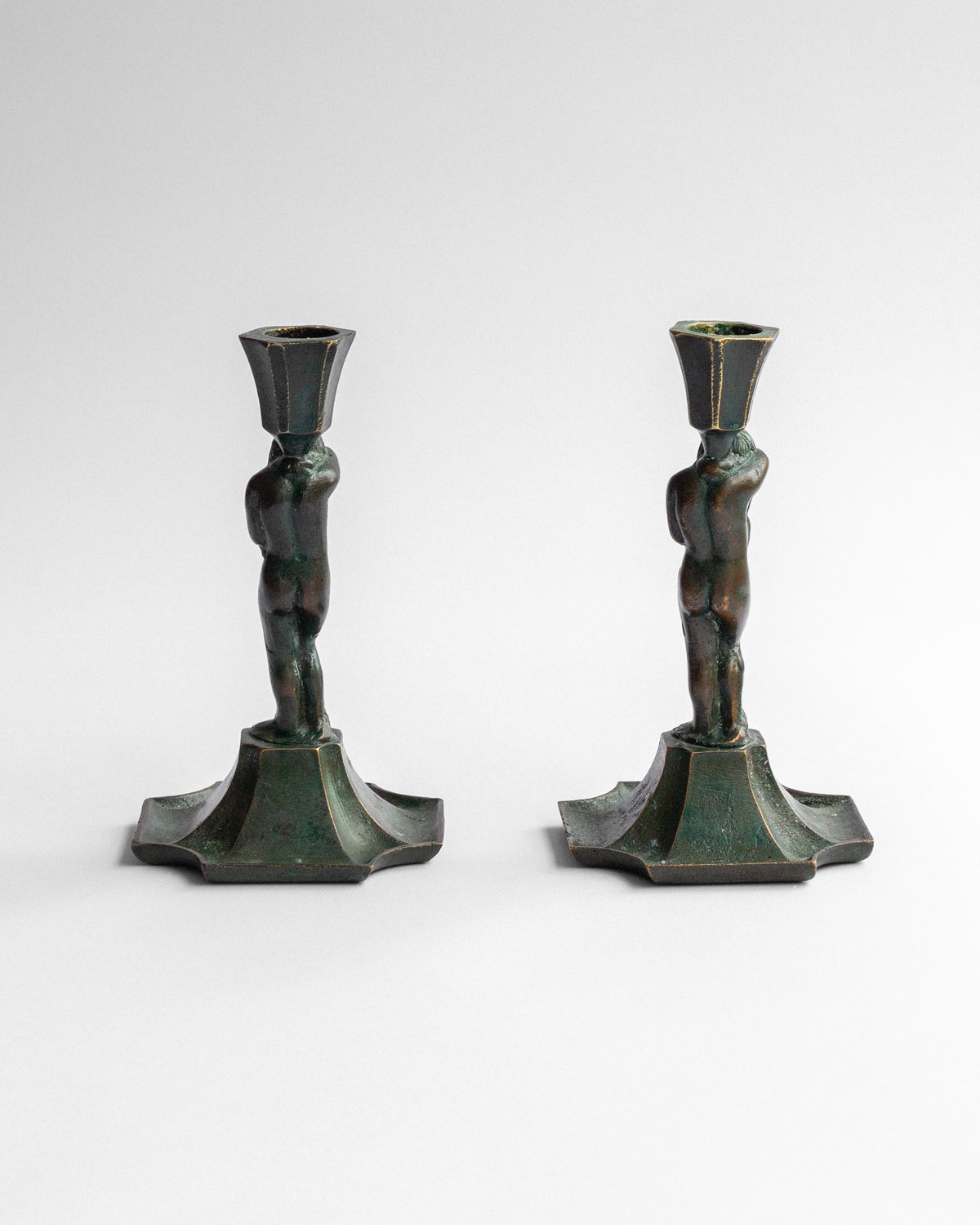 Bronze Candlesticks