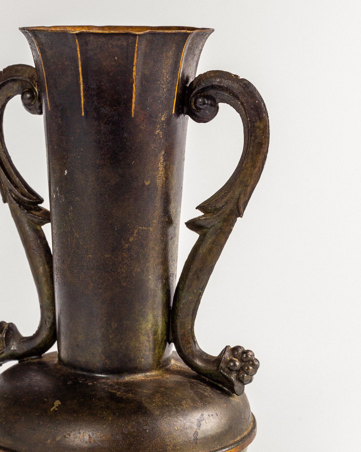 Neoclassical Bronze Vase