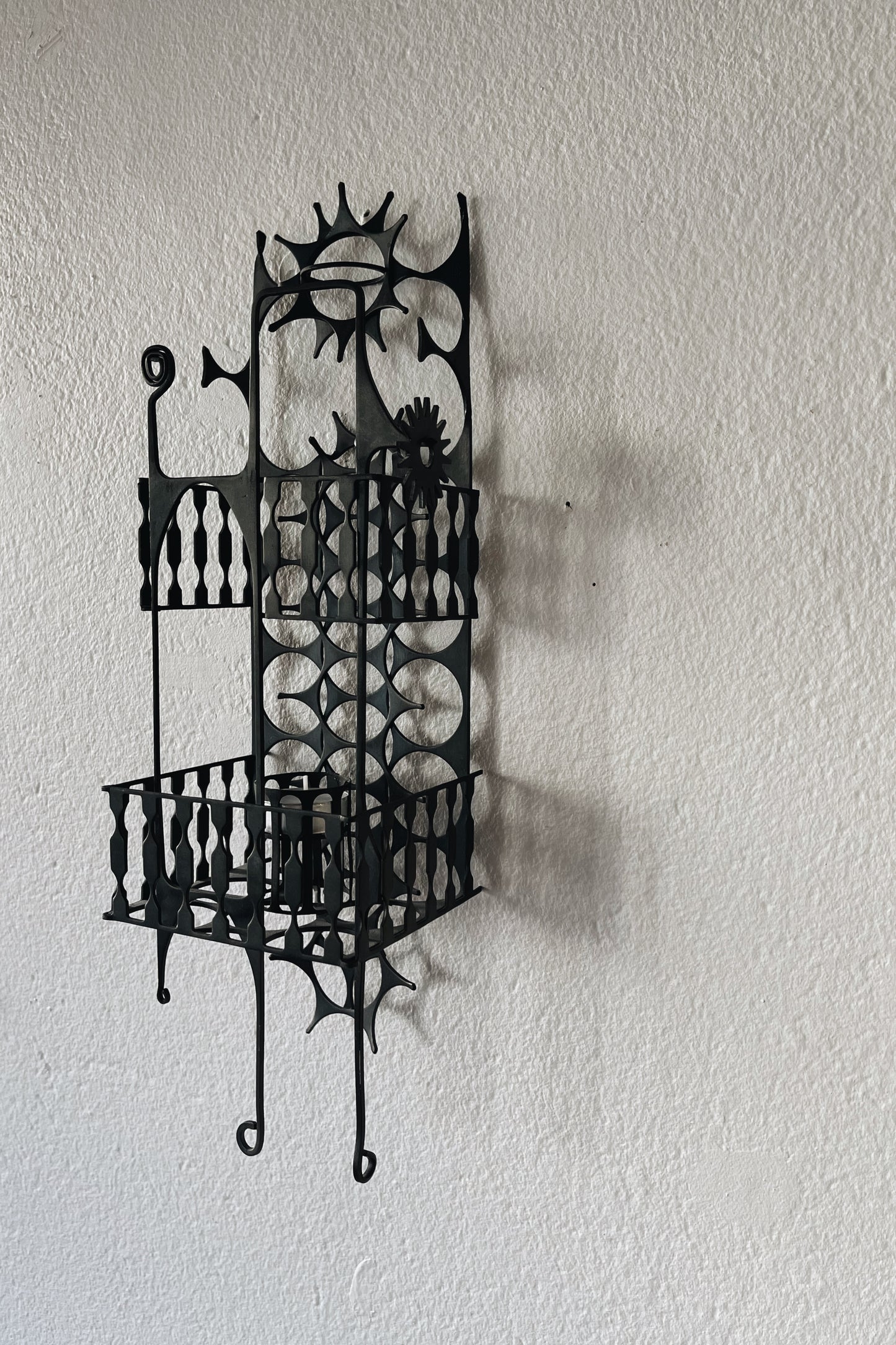 Brutalist Candle Sconce