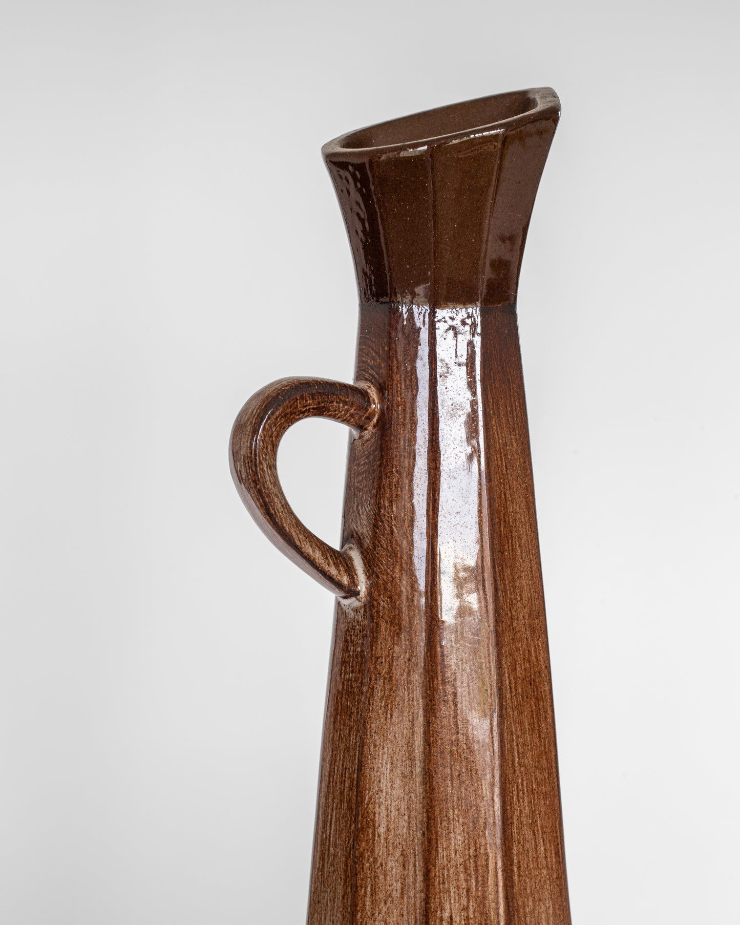 Cubist Ceramic Pitcher