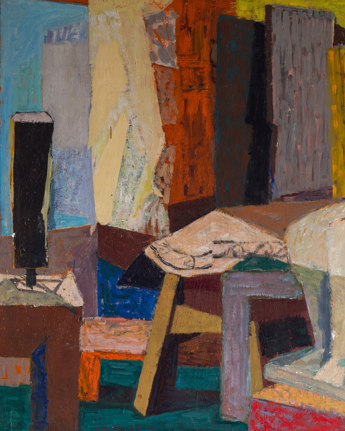 Modernist Oil Painting