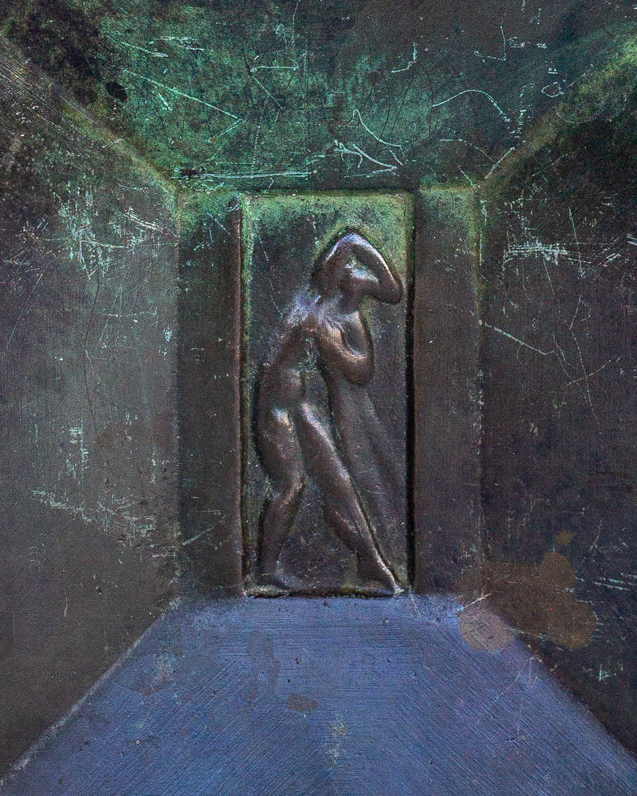Patinated Bronze Tray