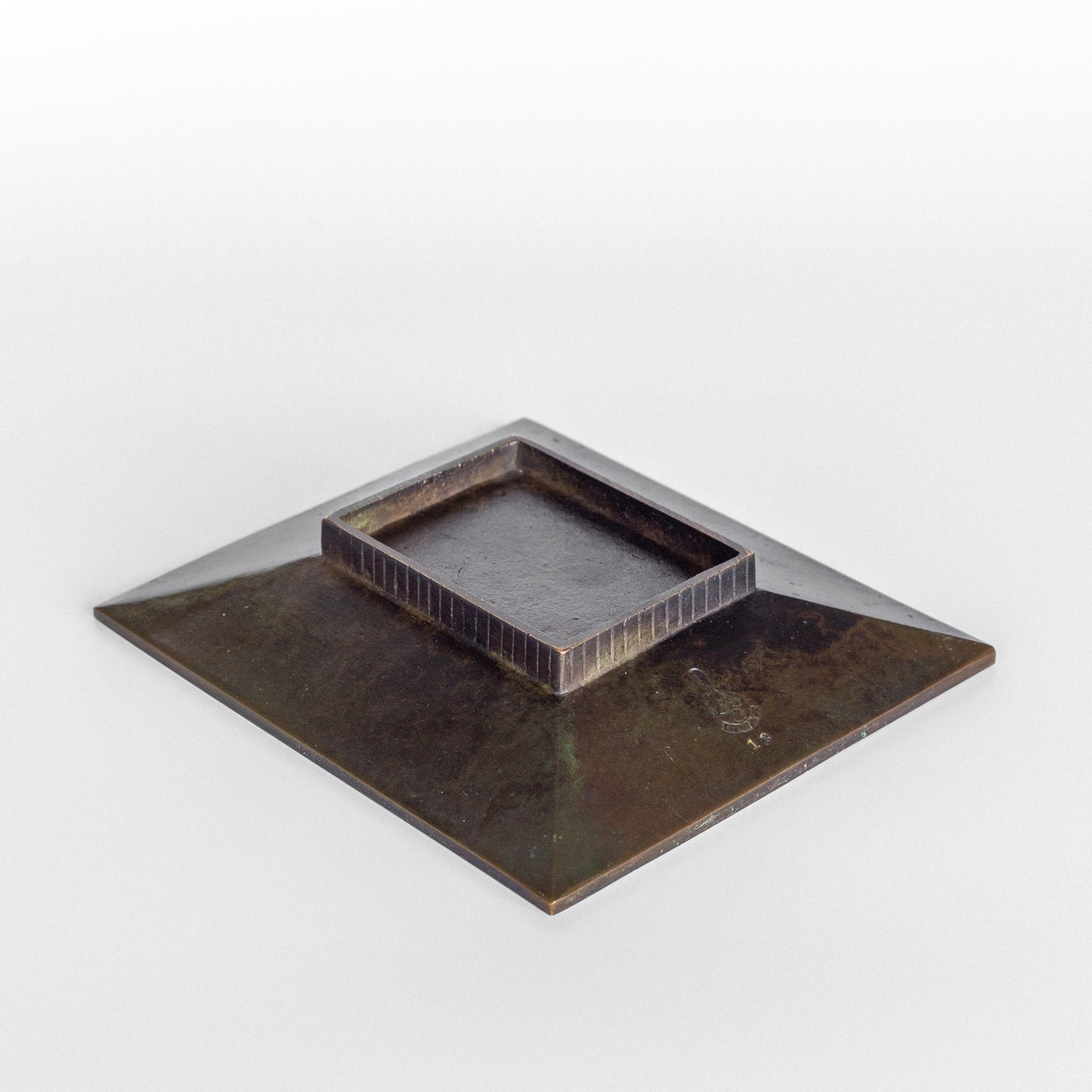 Patinated Bronze Tray