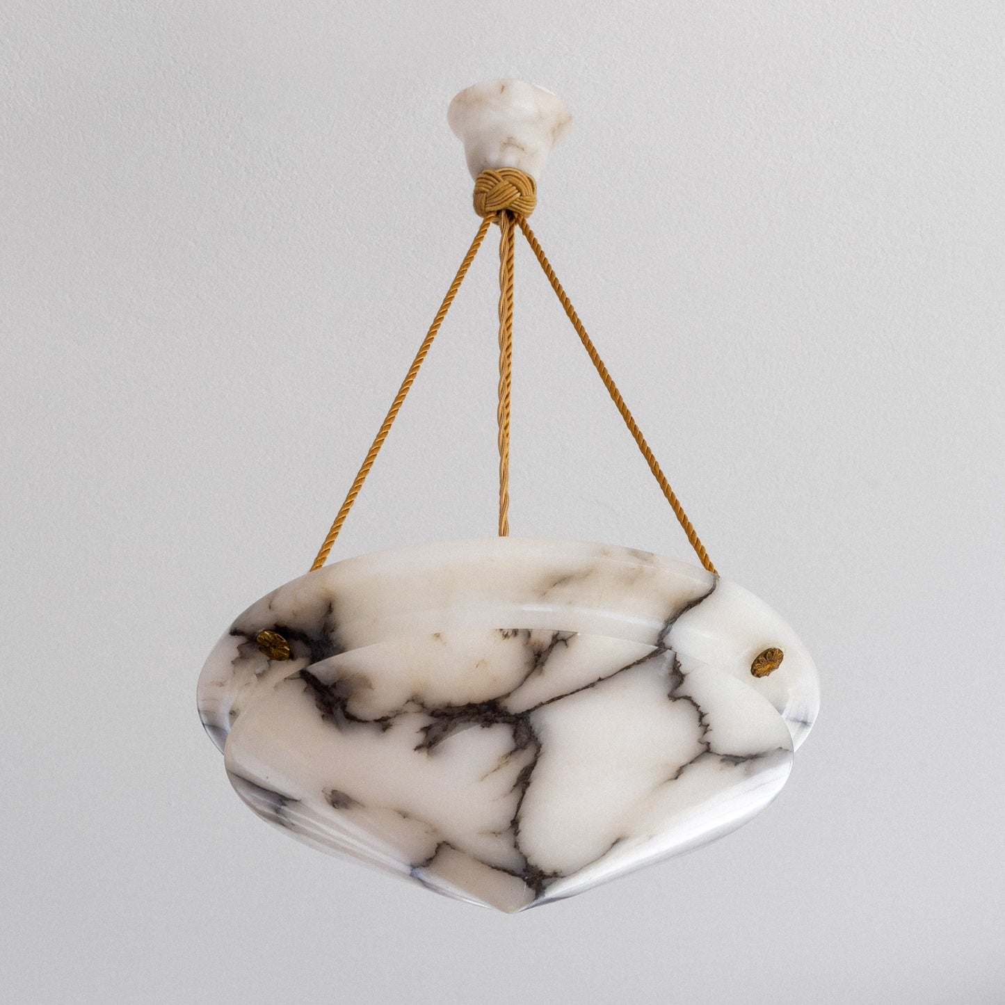 Diamond Alabaster Pendant