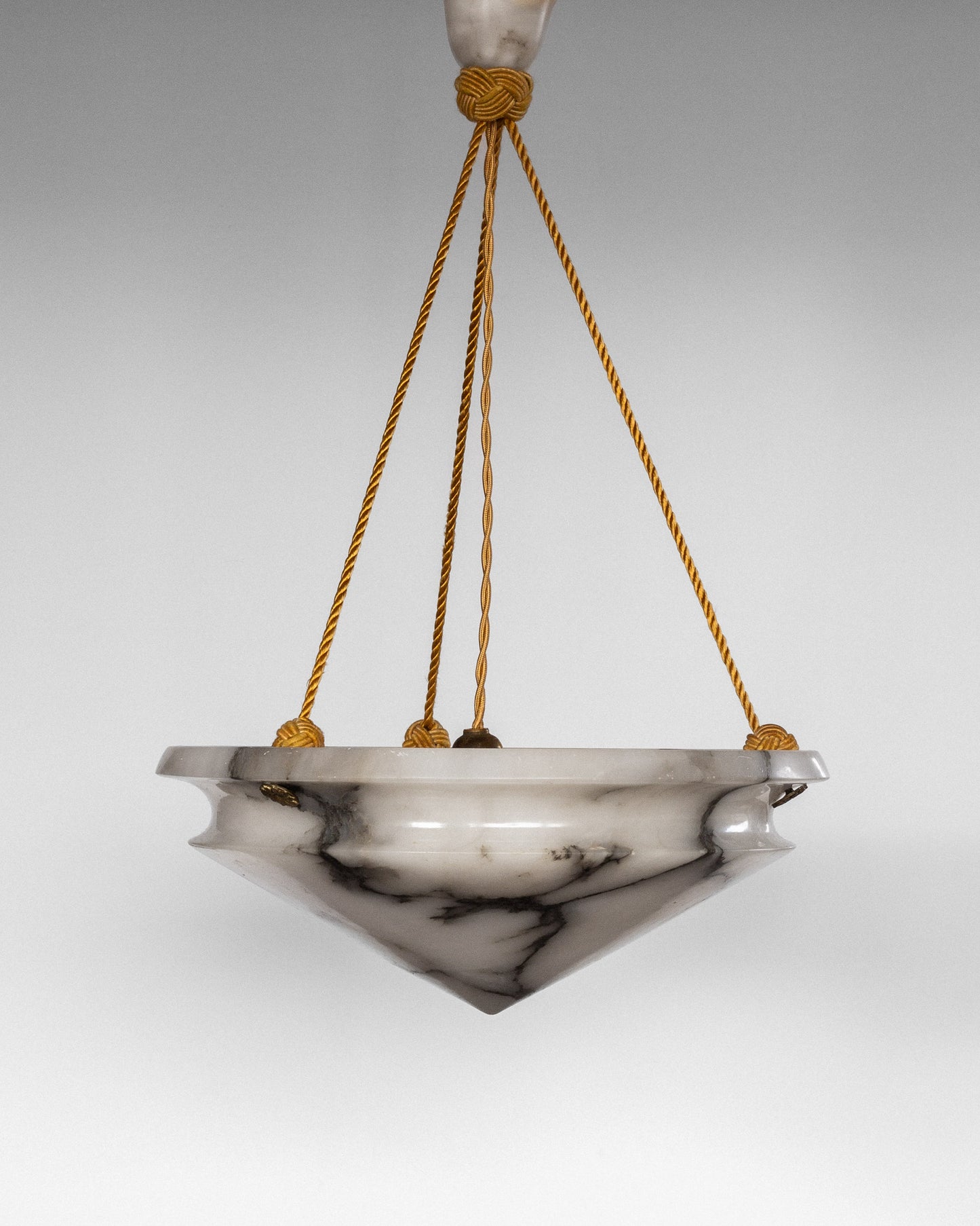 Diamond Alabaster Pendant