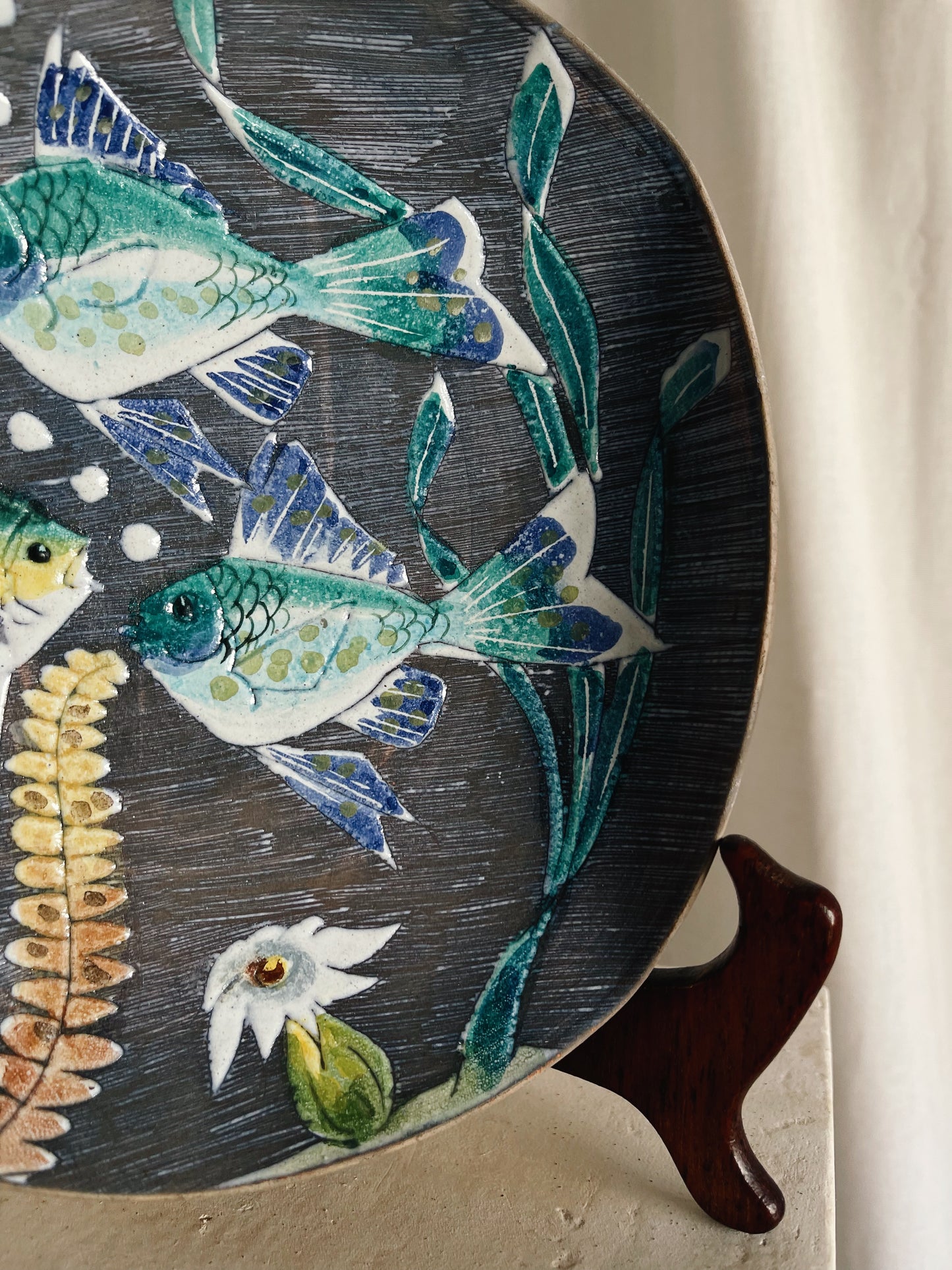 Ceramic Plate by Tilgmans Keramik