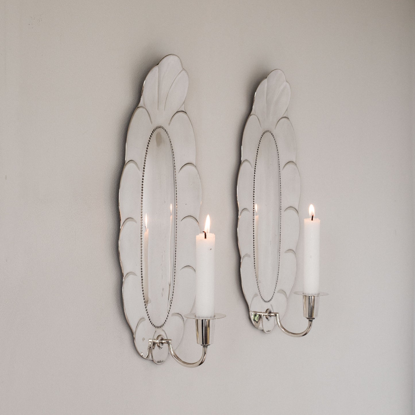 Scalloped Wall Sconces