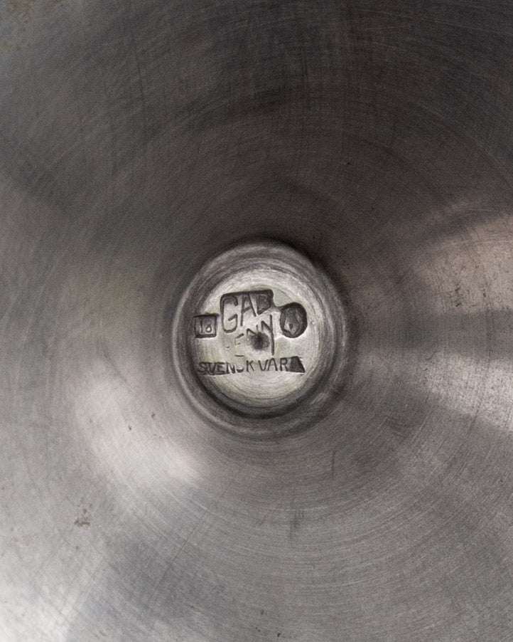 Pewter Trumpet Vase