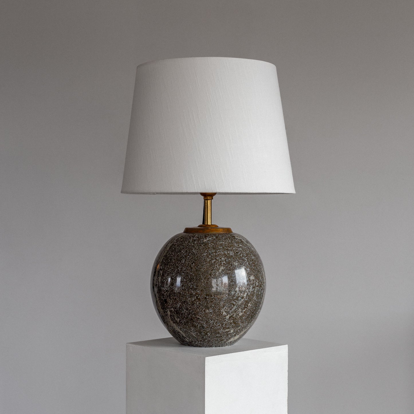 Spherical Granite Lamp