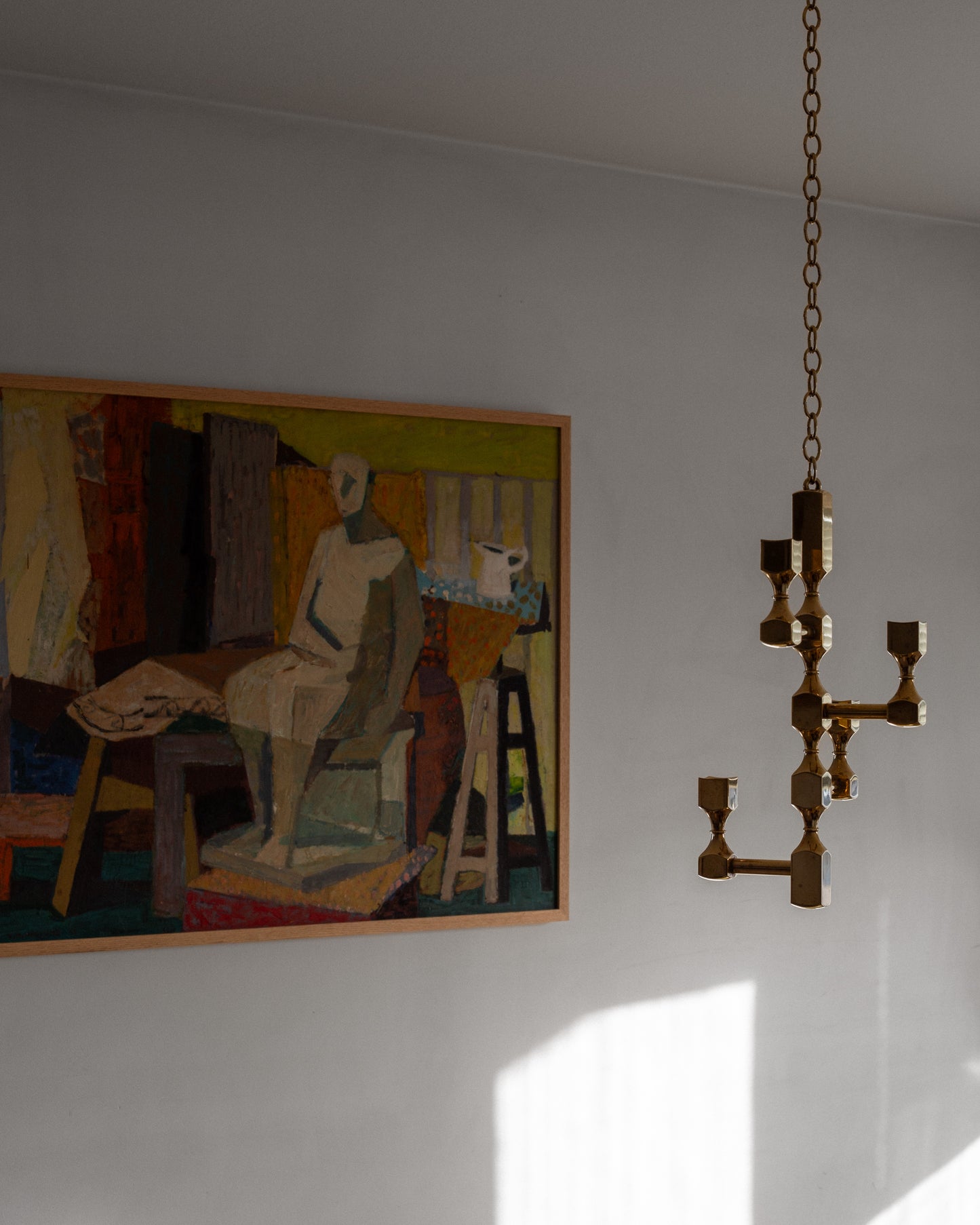 Brass Chandelier