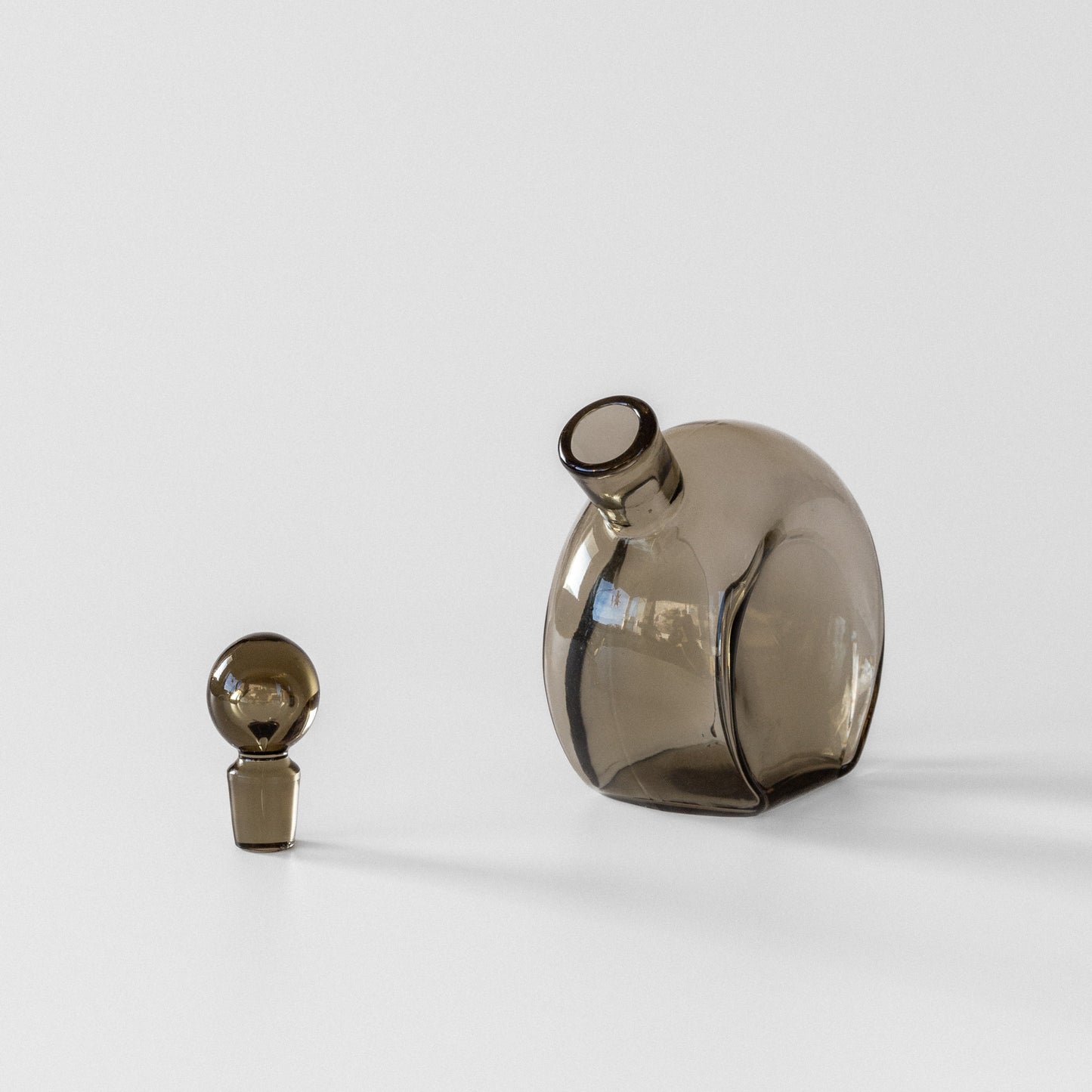 Modernist Glass Decanter