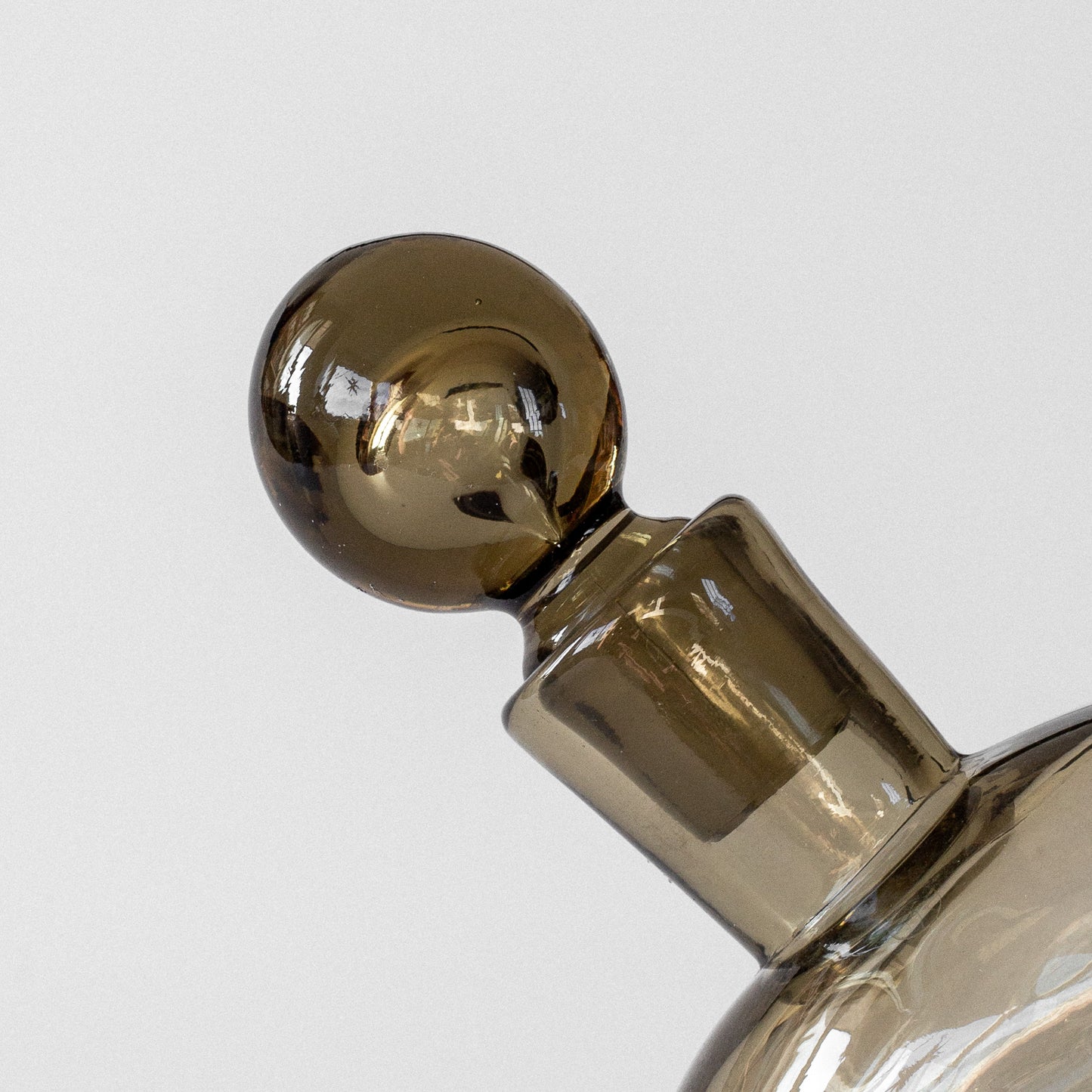 Modernist Glass Decanter