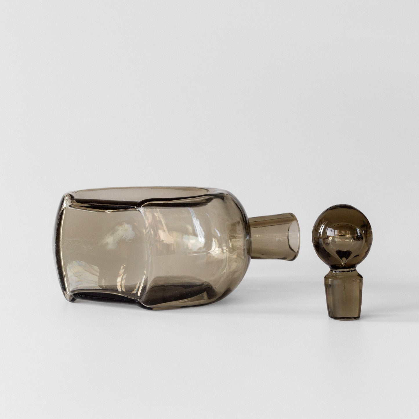 Modernist Glass Decanter