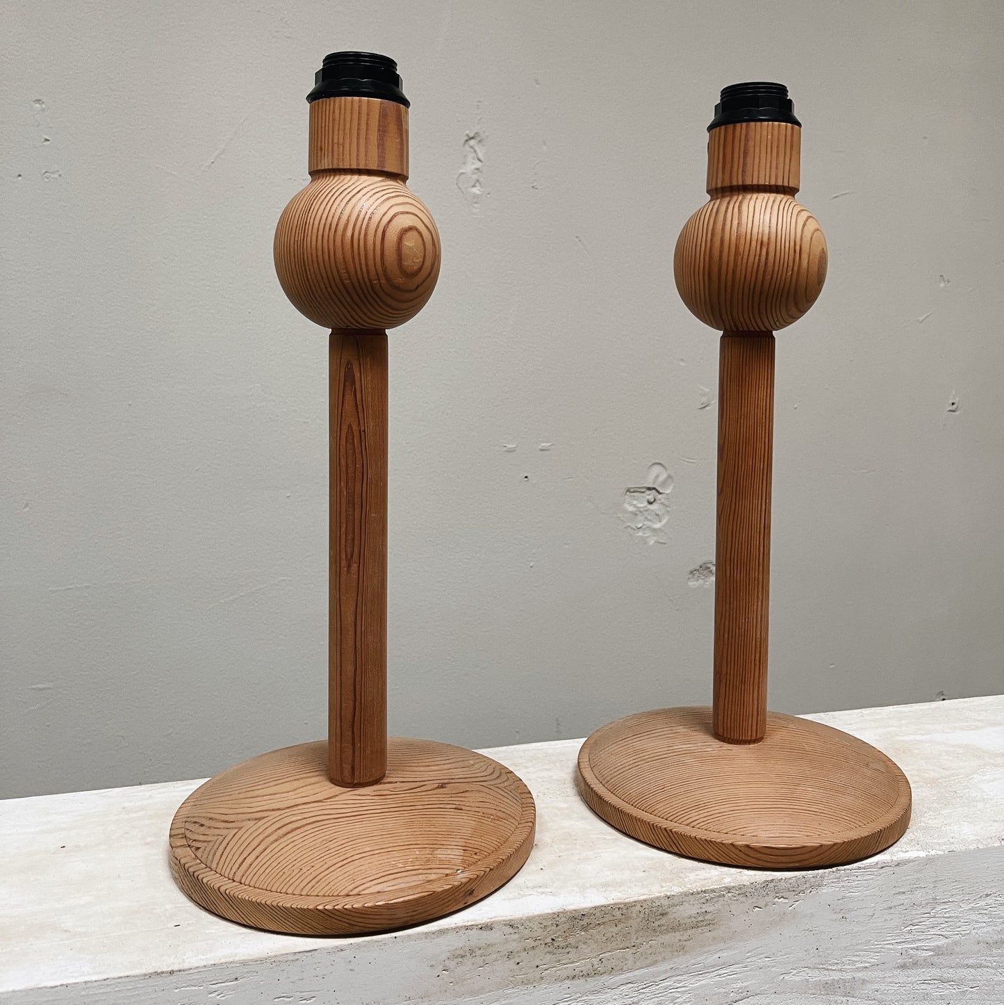 Scandinavian Pine Table Lights