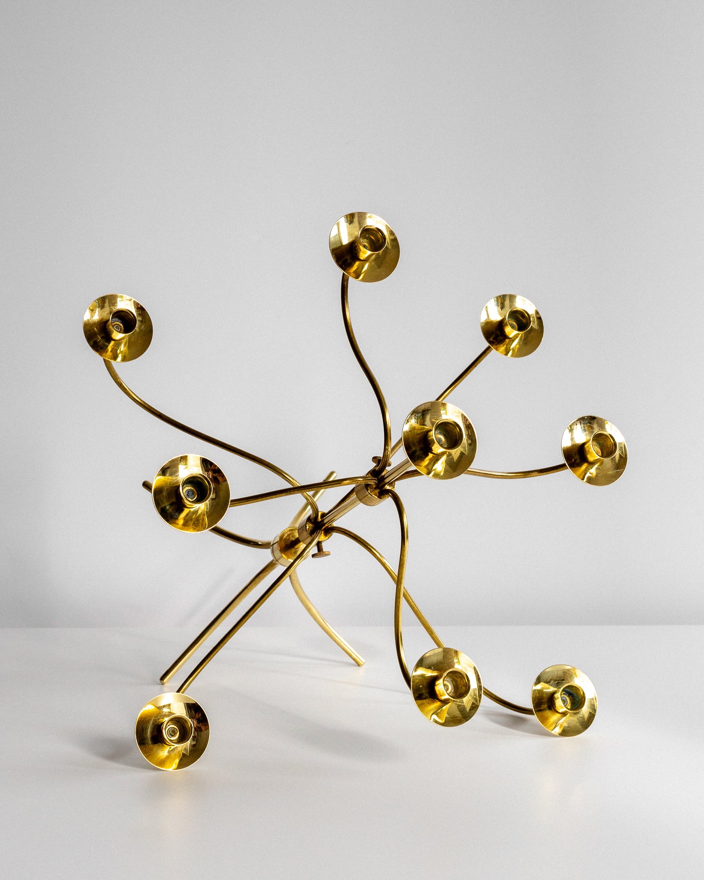 Large Brass Candelabra