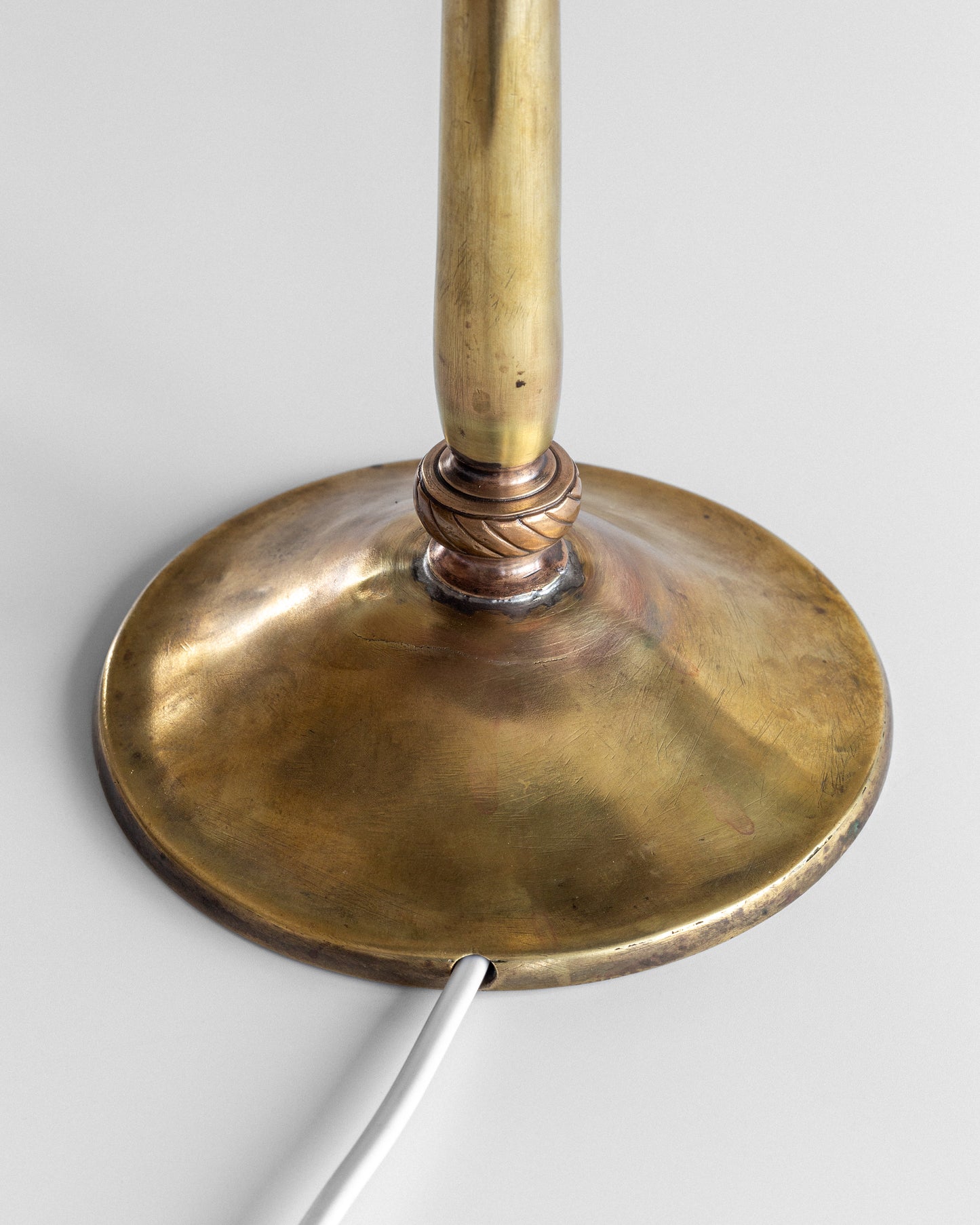 Jugend Brass Table Lamp