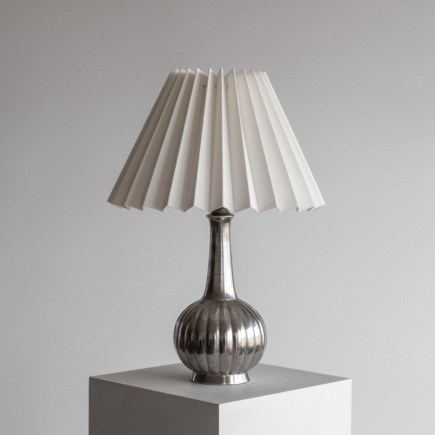 Just Andersen Pewter Lamp