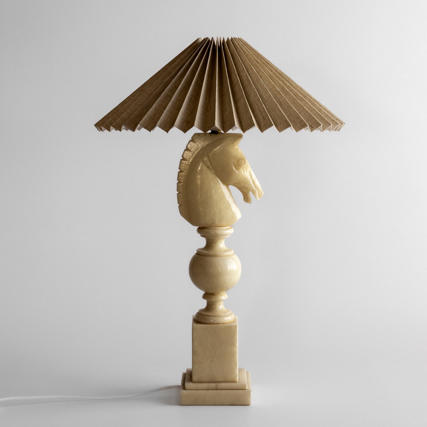 White Knight Table Lamp