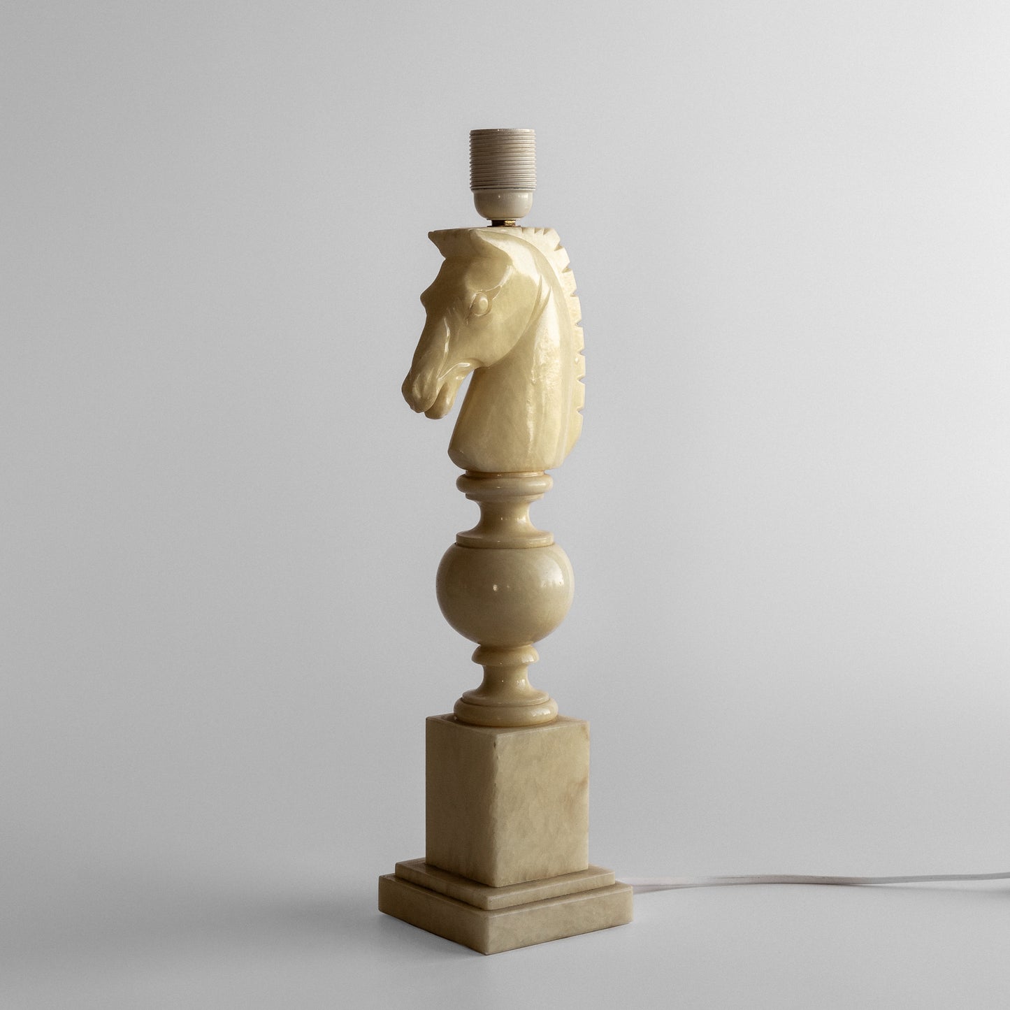 White Knight Table Lamp