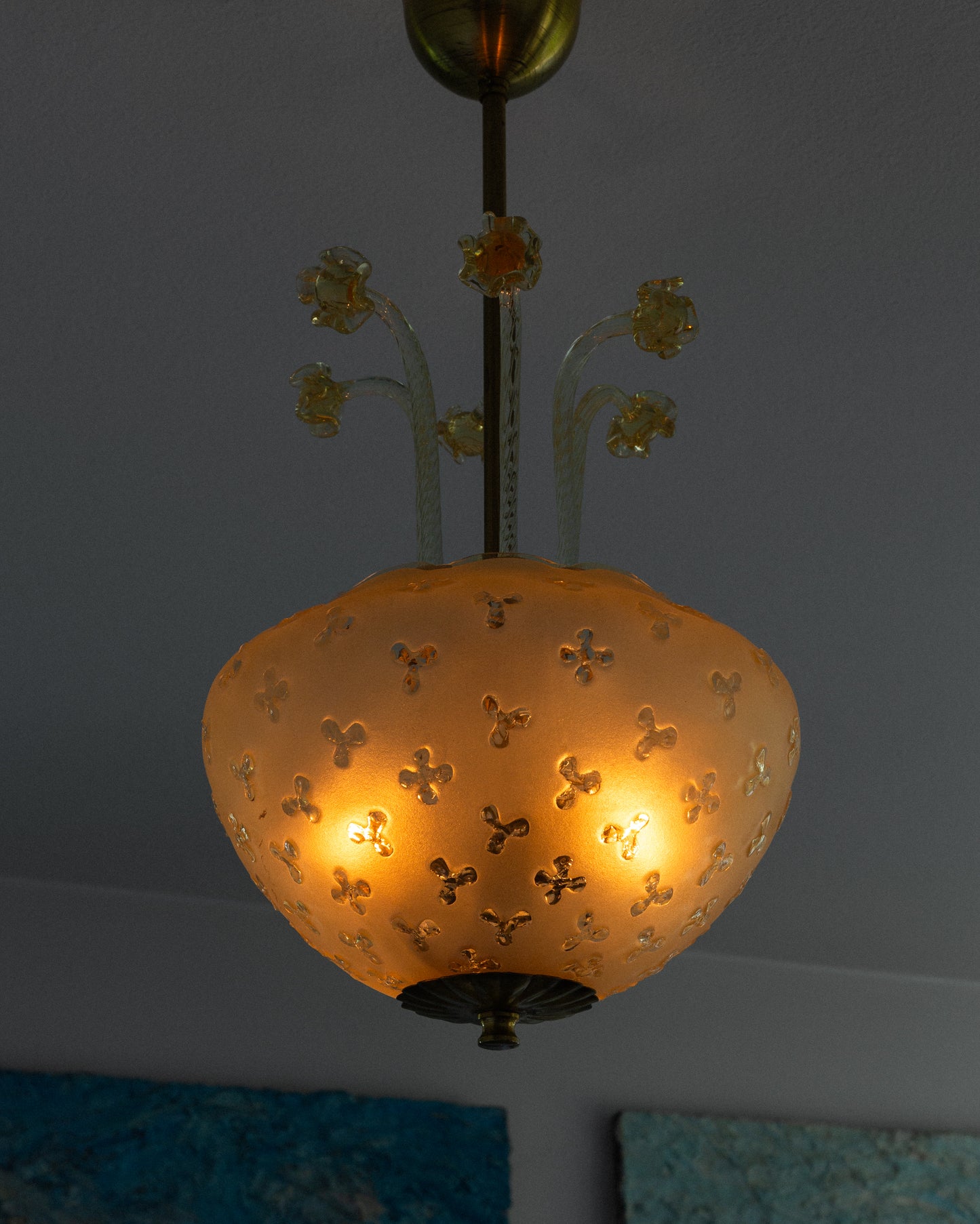Orrefors Chandelier