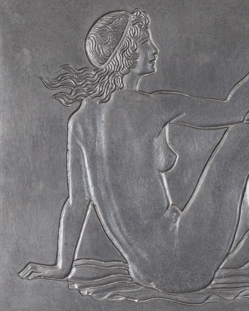 Pewter Wall Relief