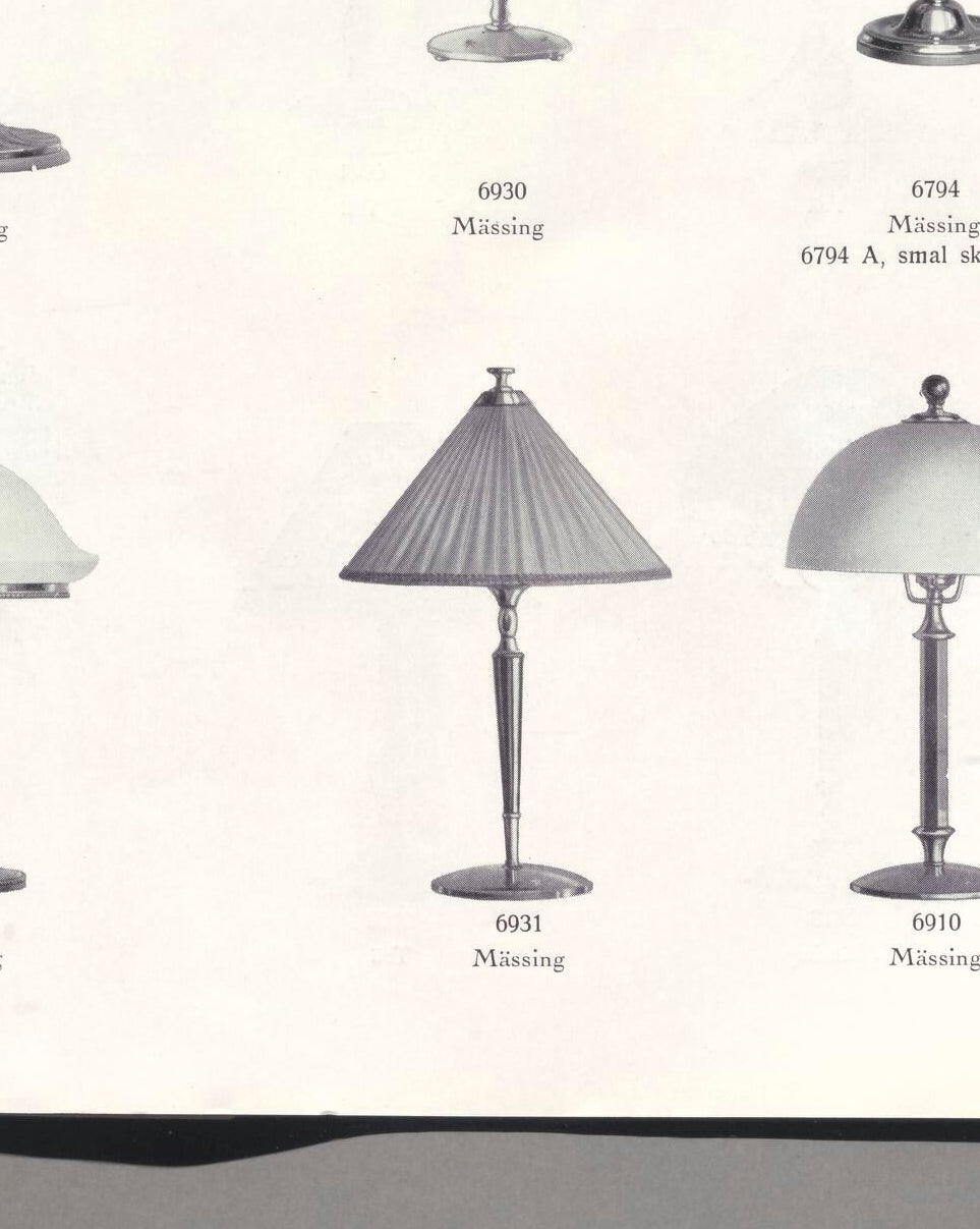 Table Lamp, 1928